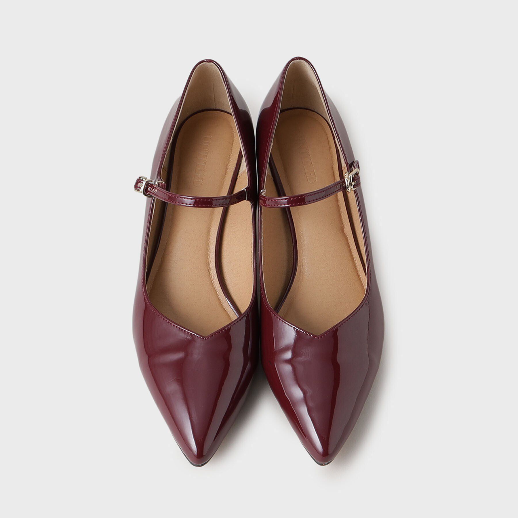 UNTITLED「エナメルメリージェーンパンプス」|パンプス|