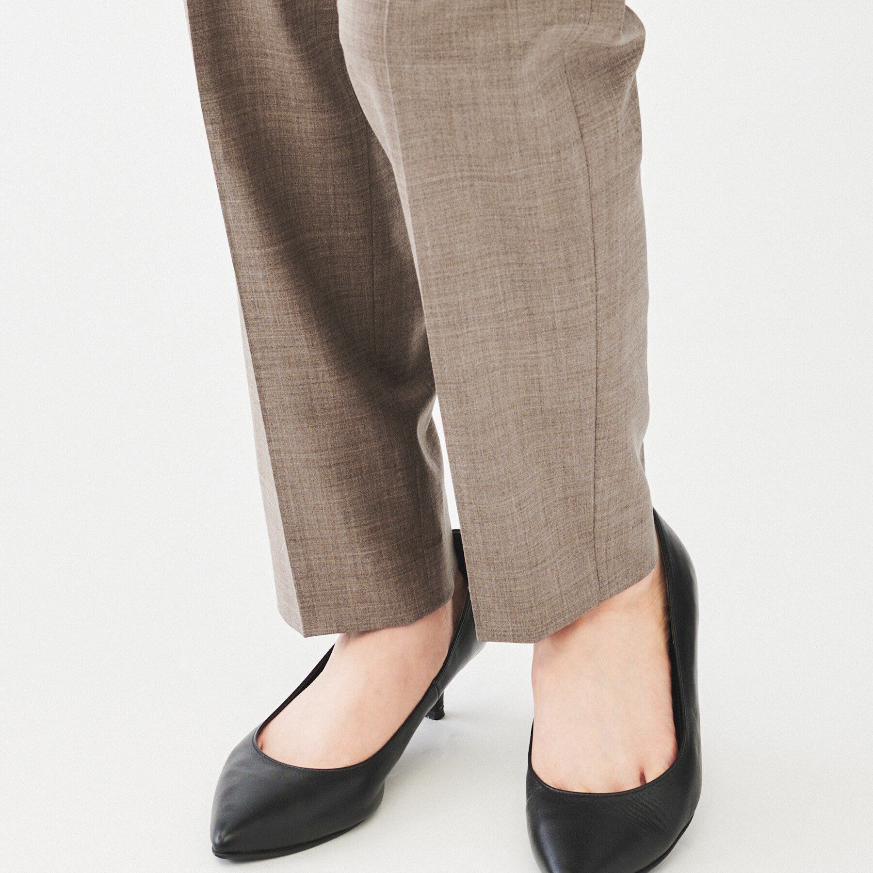 UNTITLED「【通勤スーツ/日本製】ウーステッド テーパードパンツ」|その他|