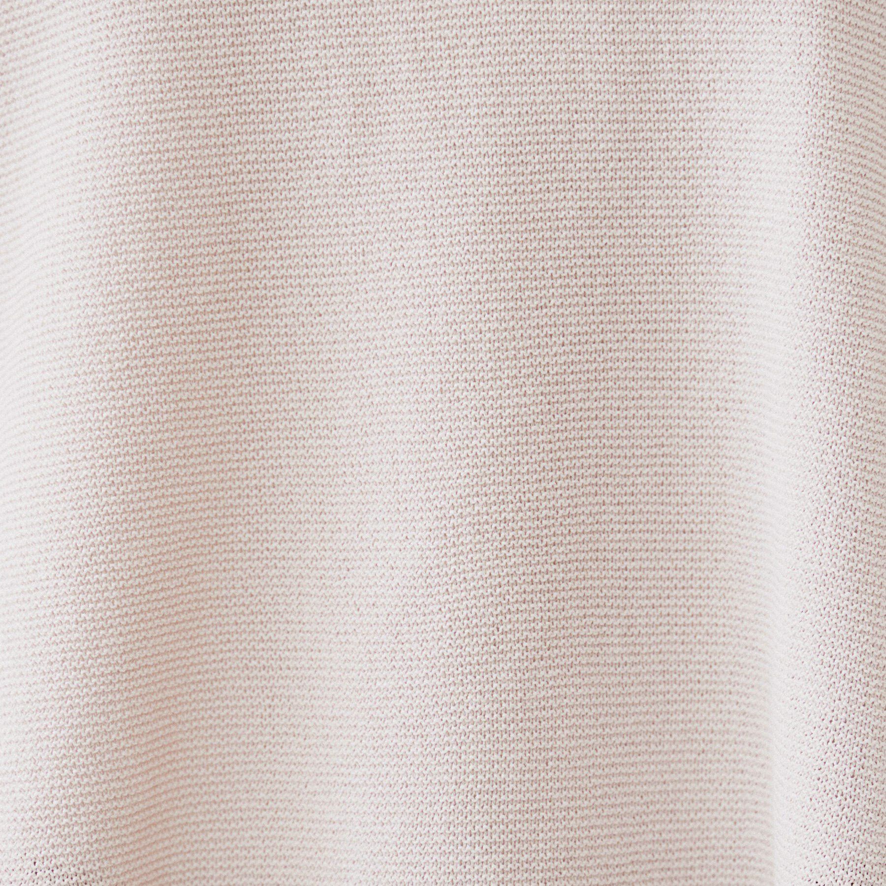 UNTITLED「【体型カバー/清涼感】サイドスリット Vネックニット」|ニット・セーター|