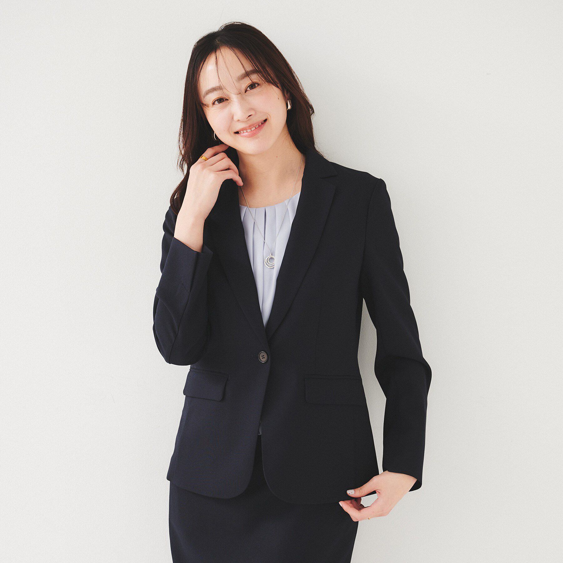 UNTITLED「【セットアップ可能】リネンライク テーラードジャケット」|テーラードジャケット|