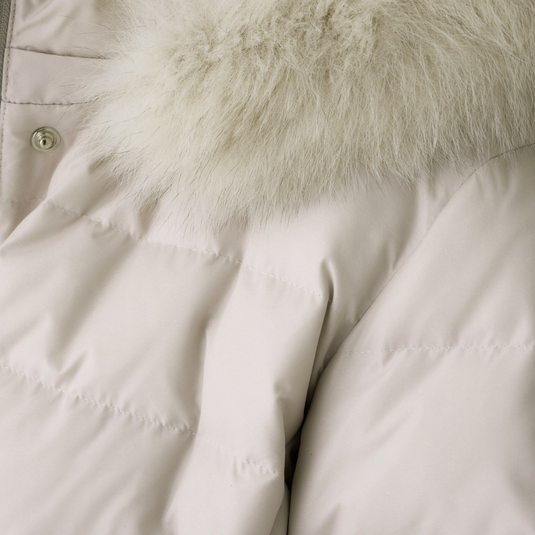 UNTITLED「【はっ水機能/フード取り外し可】ミディダウンコート」|ダウン|