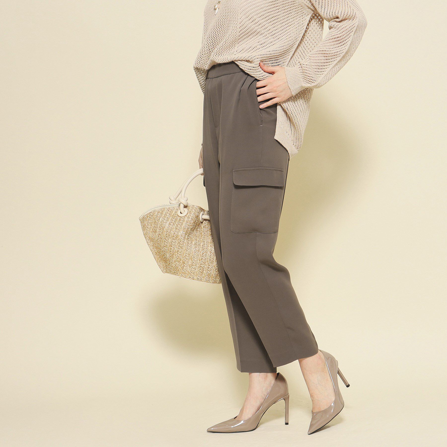 COUP DE CHANCE「【洗える／ゴム仕様】サイドポケット付きパンツ」|その他|