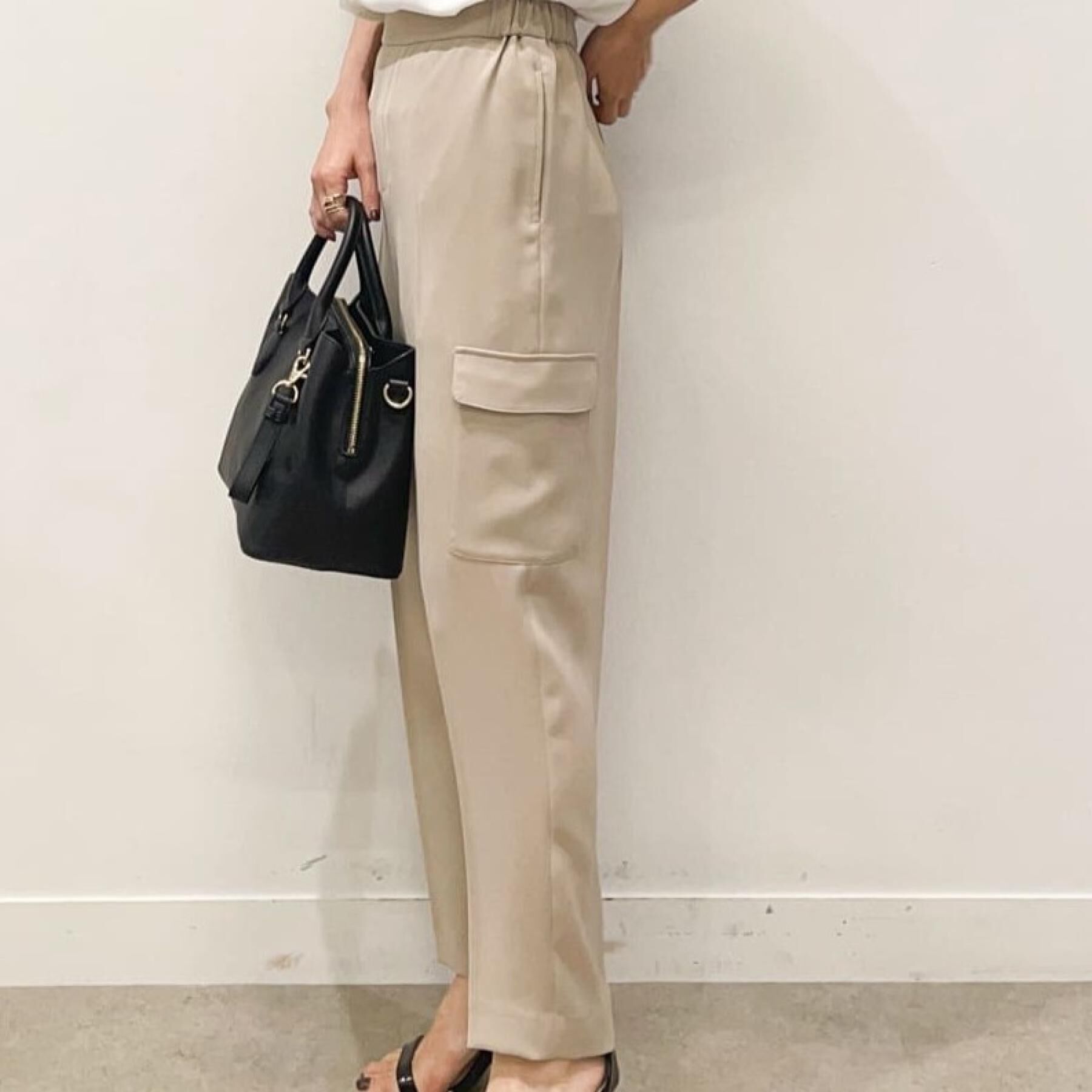 COUP DE CHANCE「【洗える／ゴム仕様】サイドポケット付きパンツ」|その他|