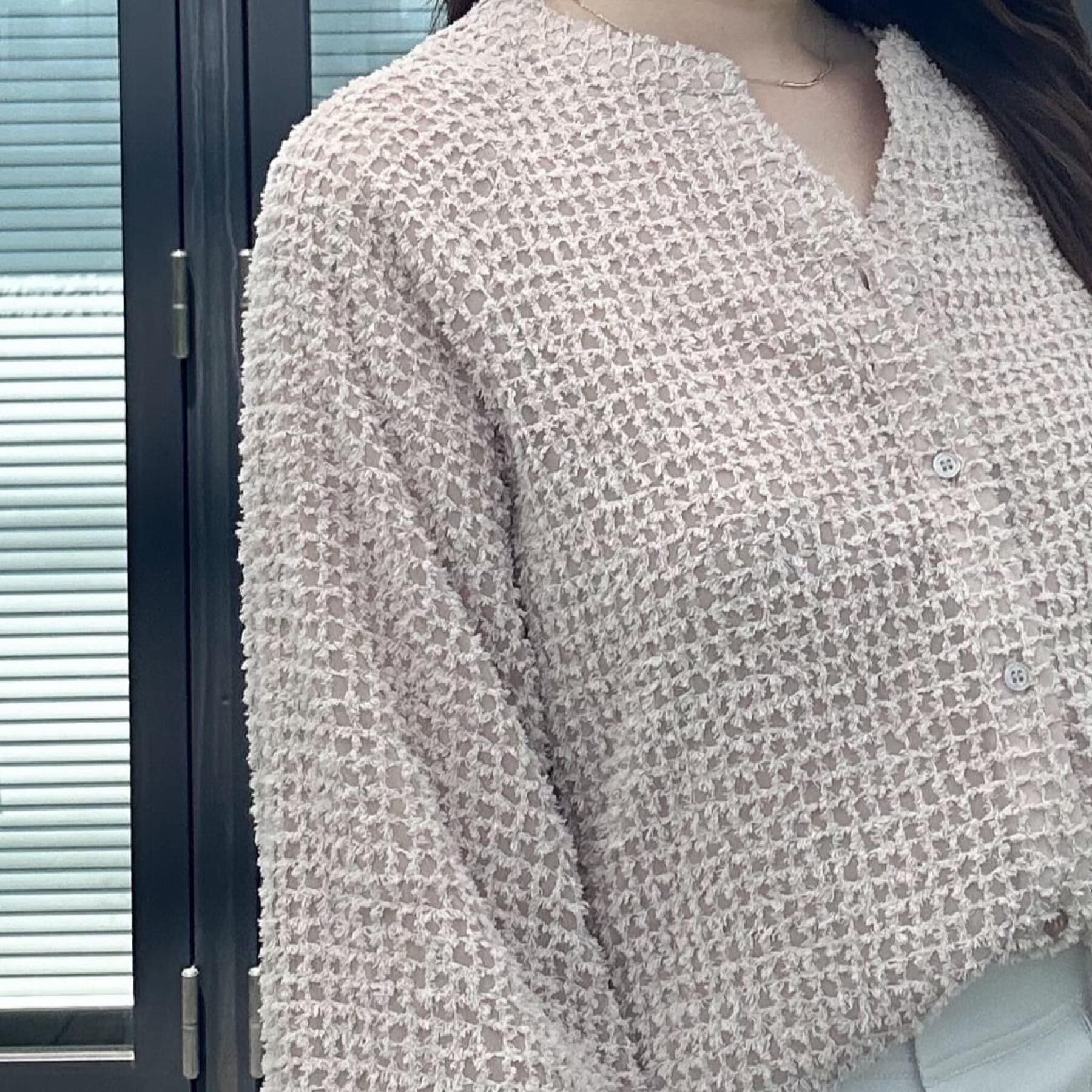 COUP DE CHANCE「【洗える】フェザーシフォンのブラウス」|シャツ・ブラウス|