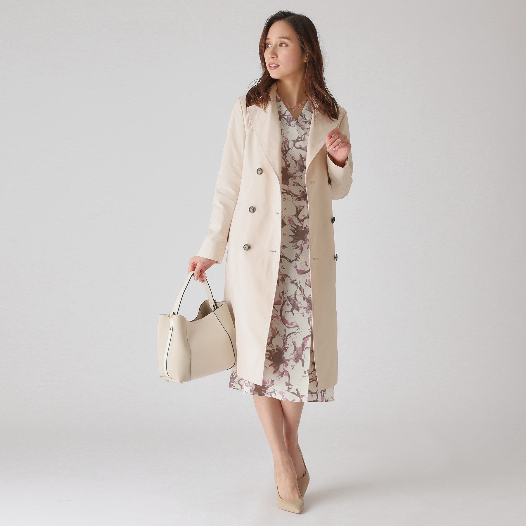 COUP DE CHANCE「【撥水加工】きれいめ定番トレンチコート」|トレンチコート|