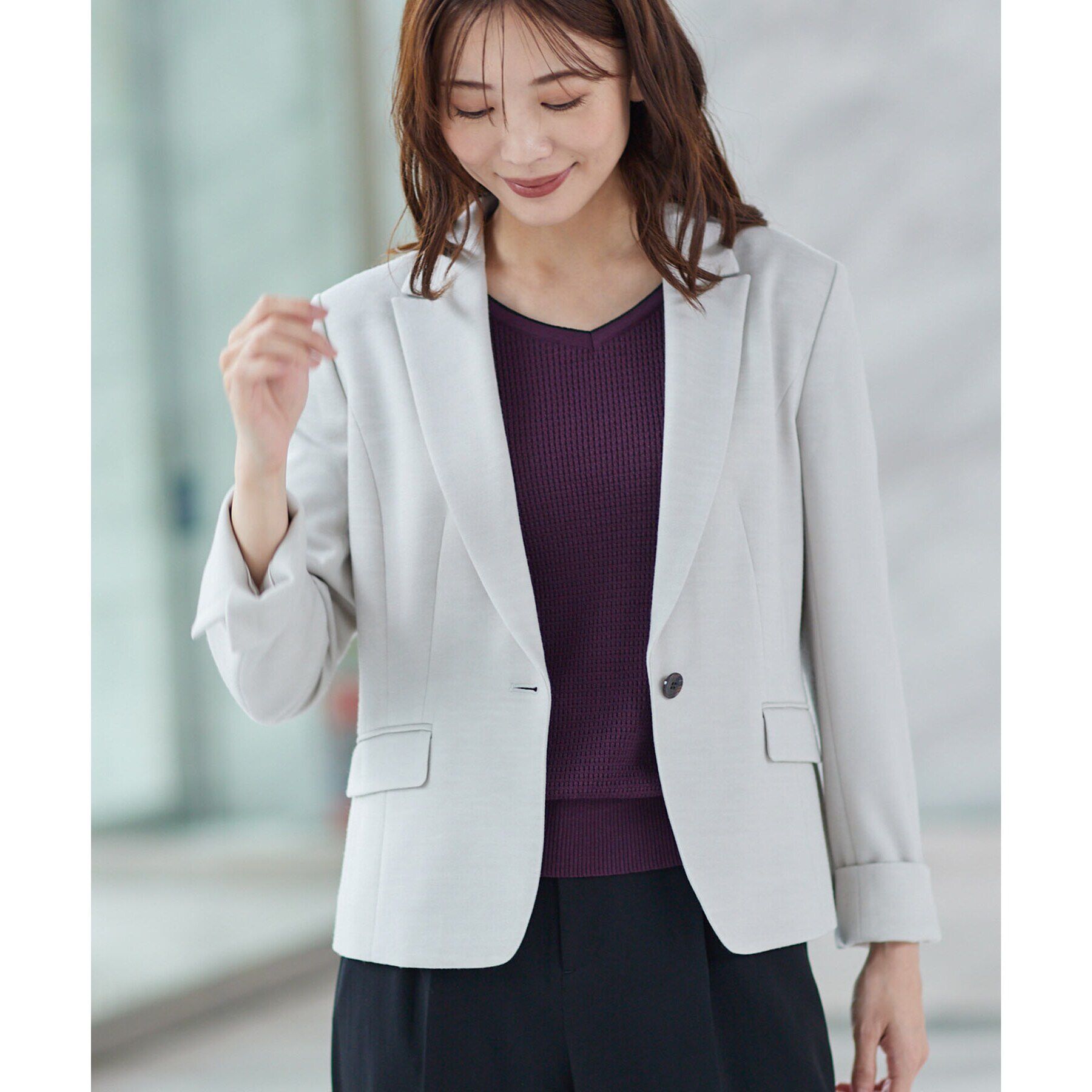 Reflect「【匠シリーズ／手洗い可】匠ジャケット／ベーシックテーラード」|テーラードジャケット|