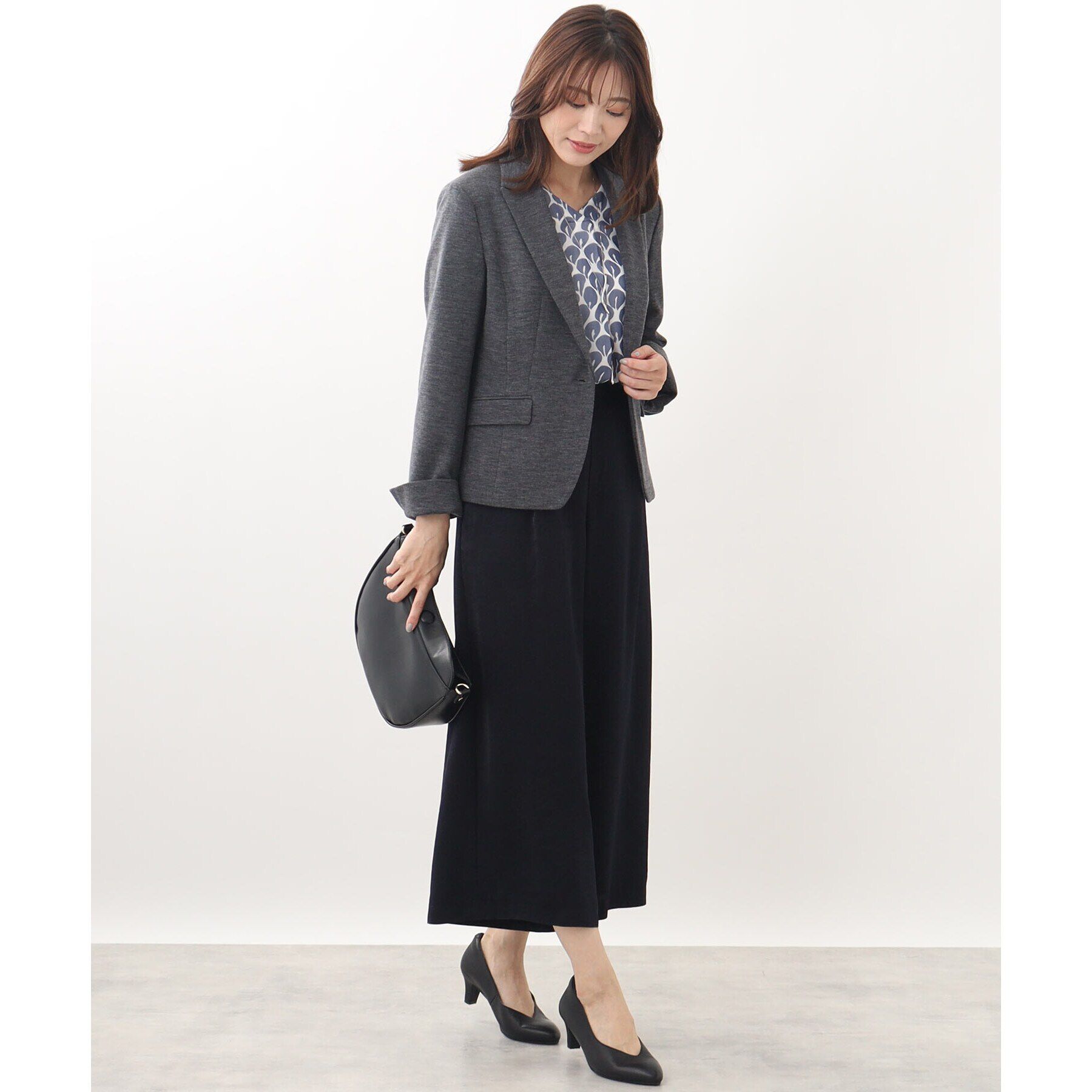 Reflect「【マシンウォッシュ】ベルベット風ガウチョパンツ」|その他|