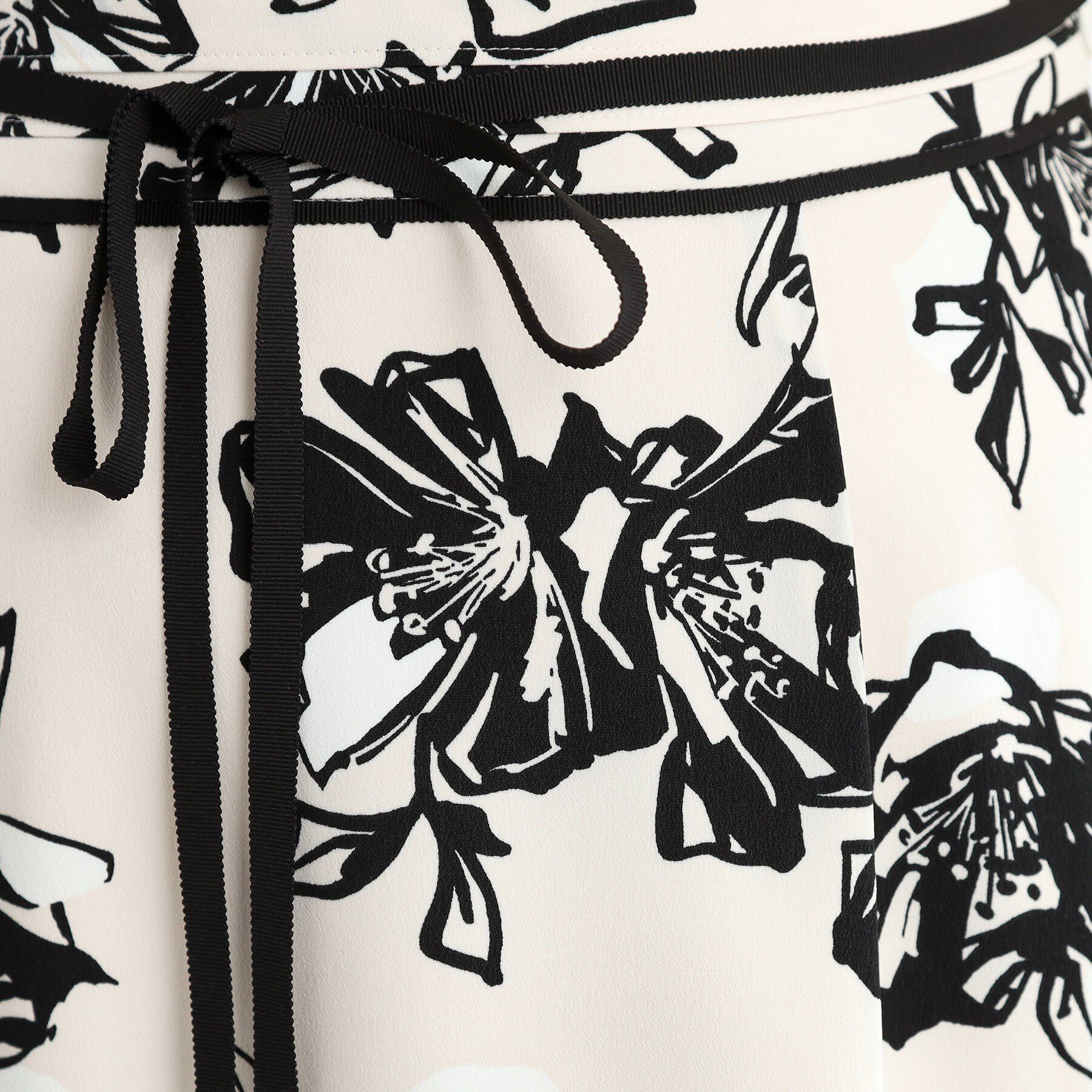 Reflect「【夏SALE／マシンウォッシュ可】フラワーフレアスカート」|スカート|