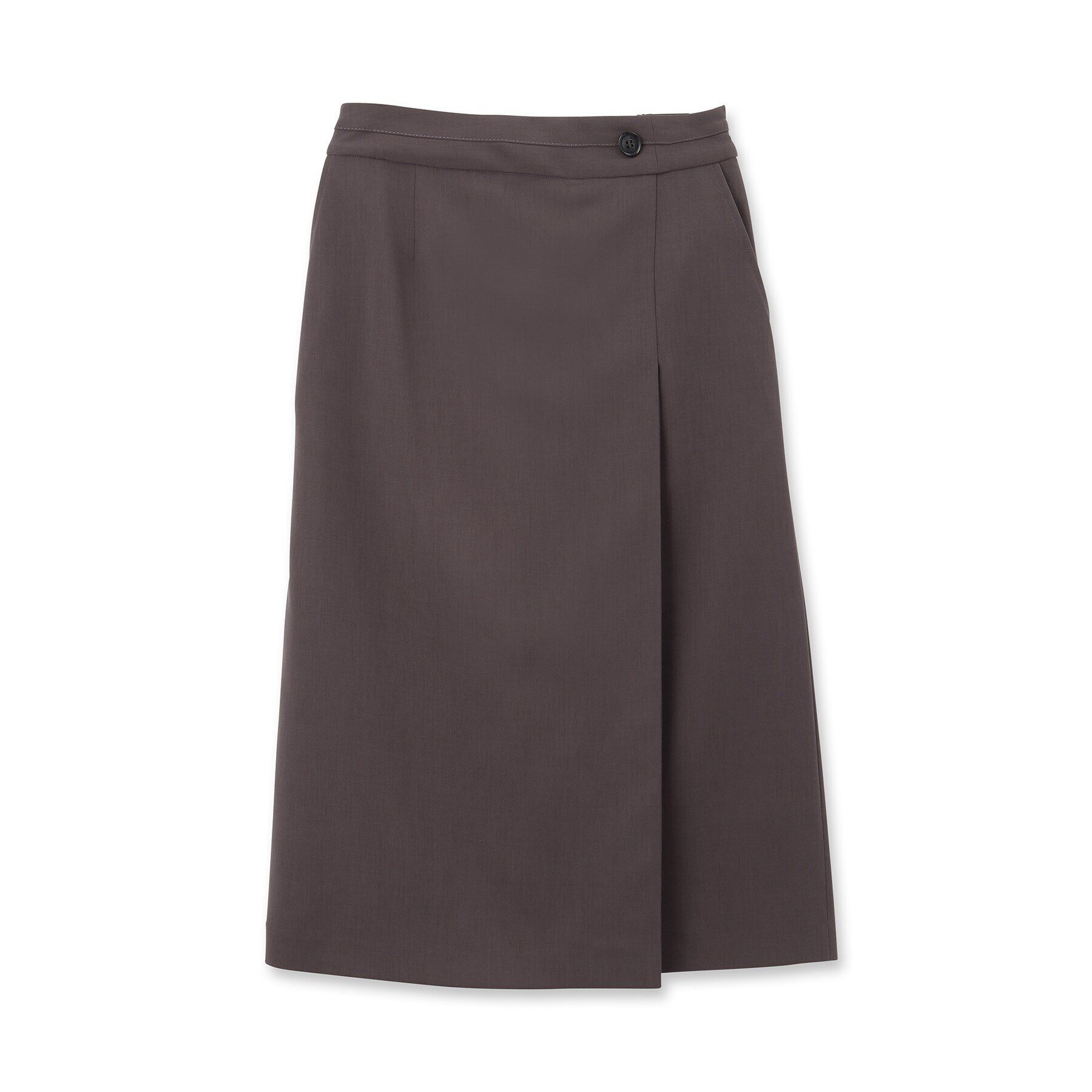 Reflect「【UVカット／洗える／セットアップ可】ラップ風ナロースカート」|スカート|