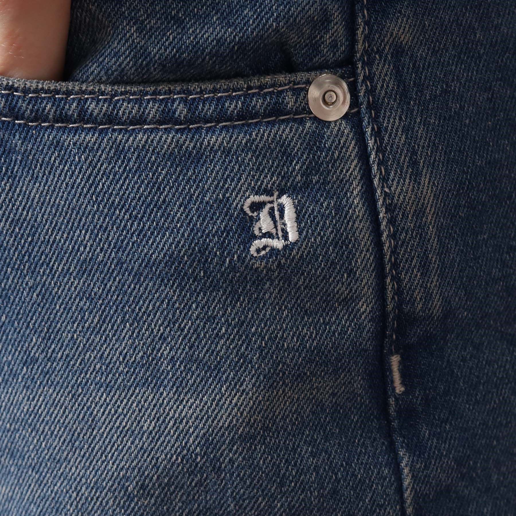 DRESSTERIOR「【洗える】テーパードコンフォートデニム」|デニム|