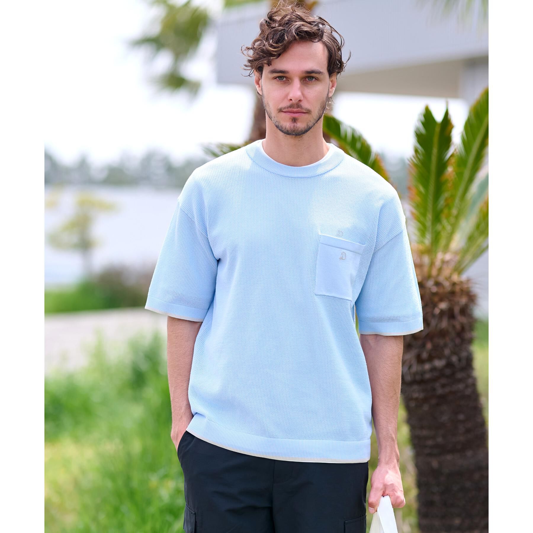 DRESSTERIOR「ドライメッシュニット」|ニット・セーター|