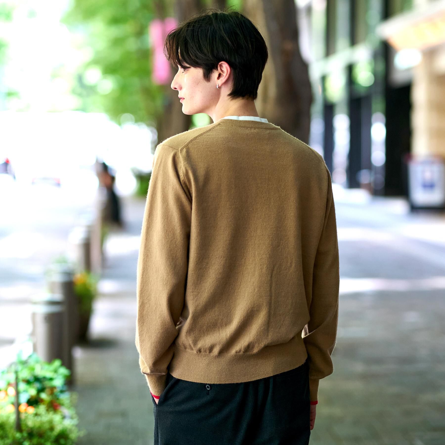 DRESSTERIOR「【Monomax11月号掲載】タイガーエンブロイダリー ラウンドネックカーディガン」|カーディガン|