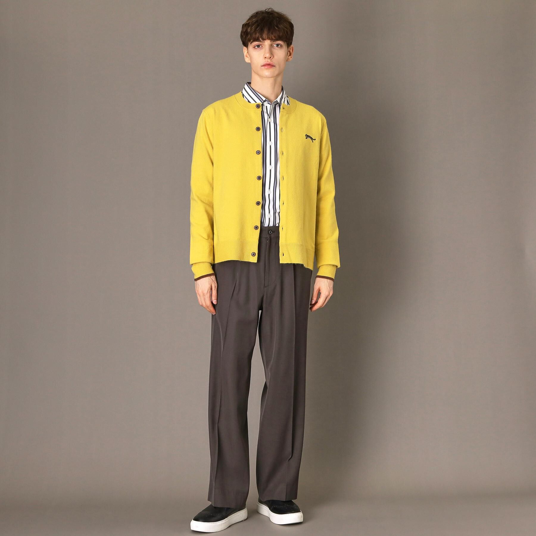 DRESSTERIOR「【Monomax11月号掲載】タイガーエンブロイダリー ラウンドネックカーディガン」|カーディガン|