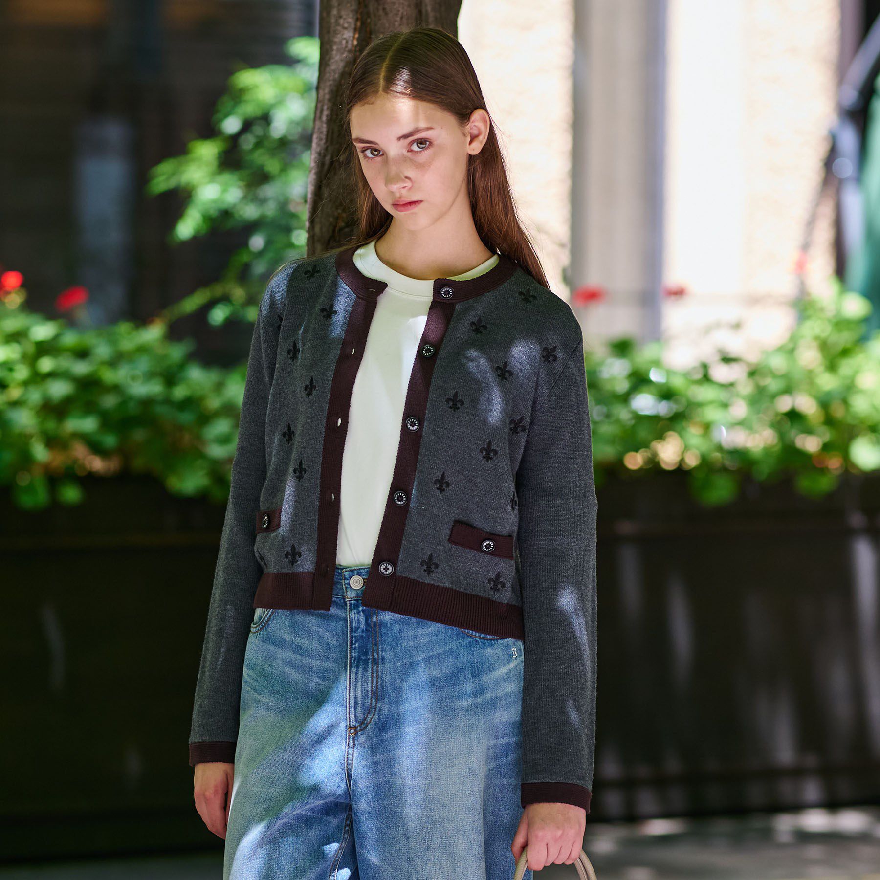 DRESSTERIOR「リリィクレストカーディガン」|カーディガン|