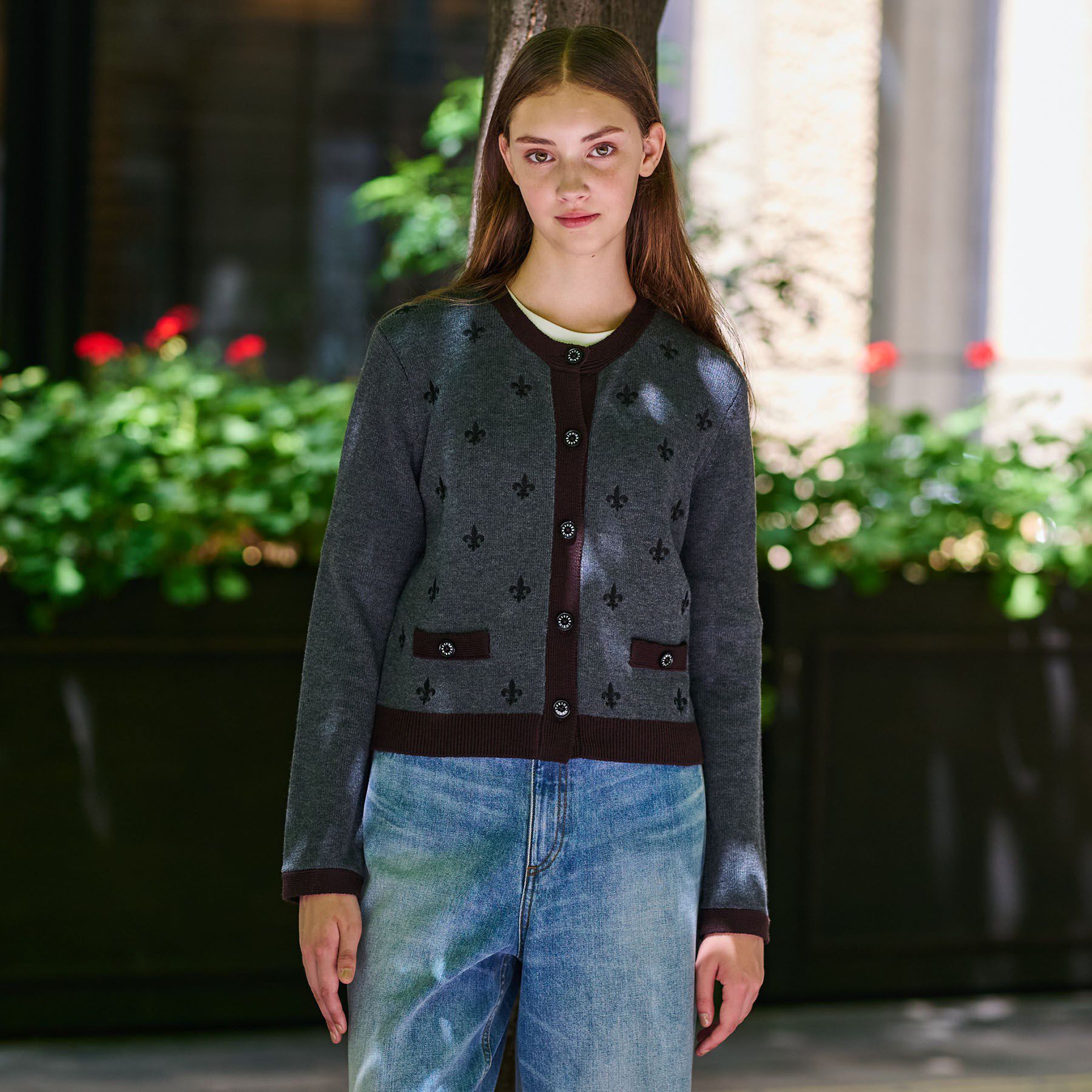 DRESSTERIOR「リリィクレストカーディガン」|カーディガン|