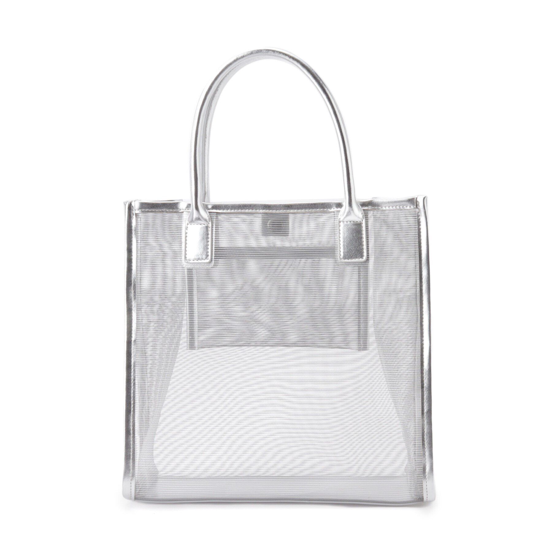 grove「メッシュコンビスクエアトート」|トートバッグ|