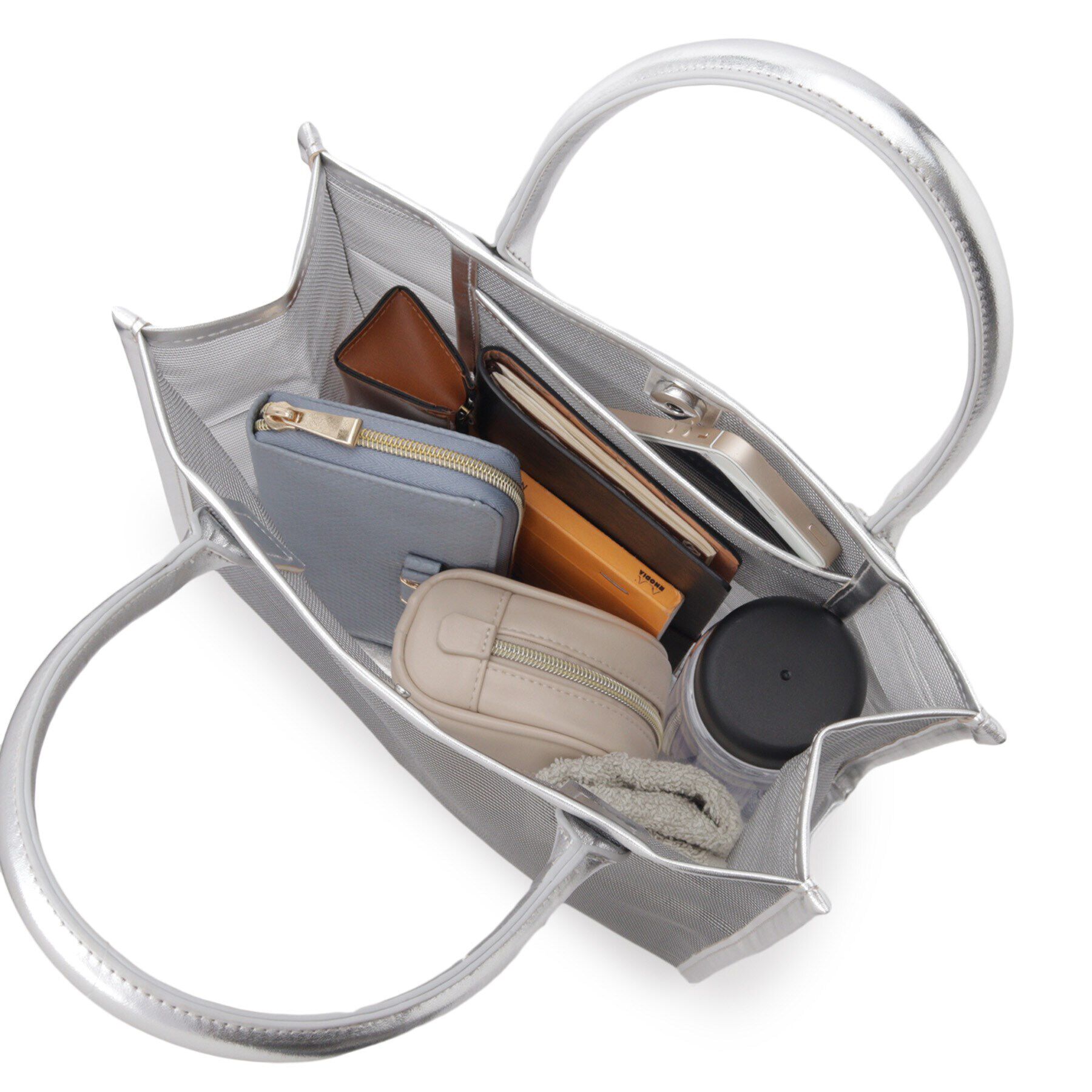 grove「メッシュコンビスクエアトート」|トートバッグ|