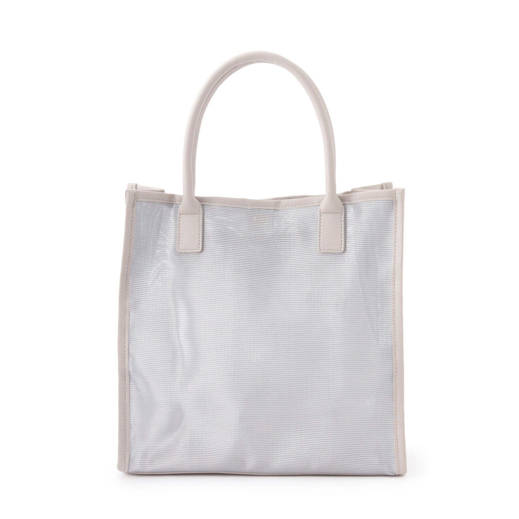 grove「メッシュコンビスクエアトート」|トートバッグ|