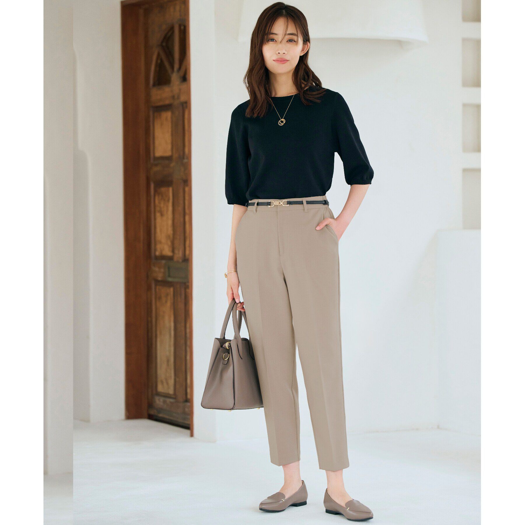 grove「2WAYストレッチテーパードパンツ」|その他|