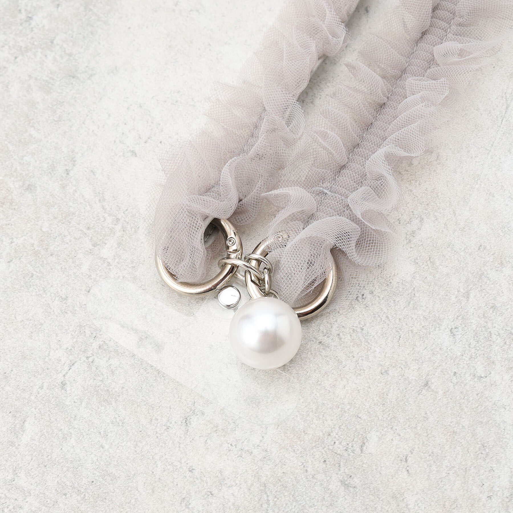 grove「チュールチャームロング」|キーケース|