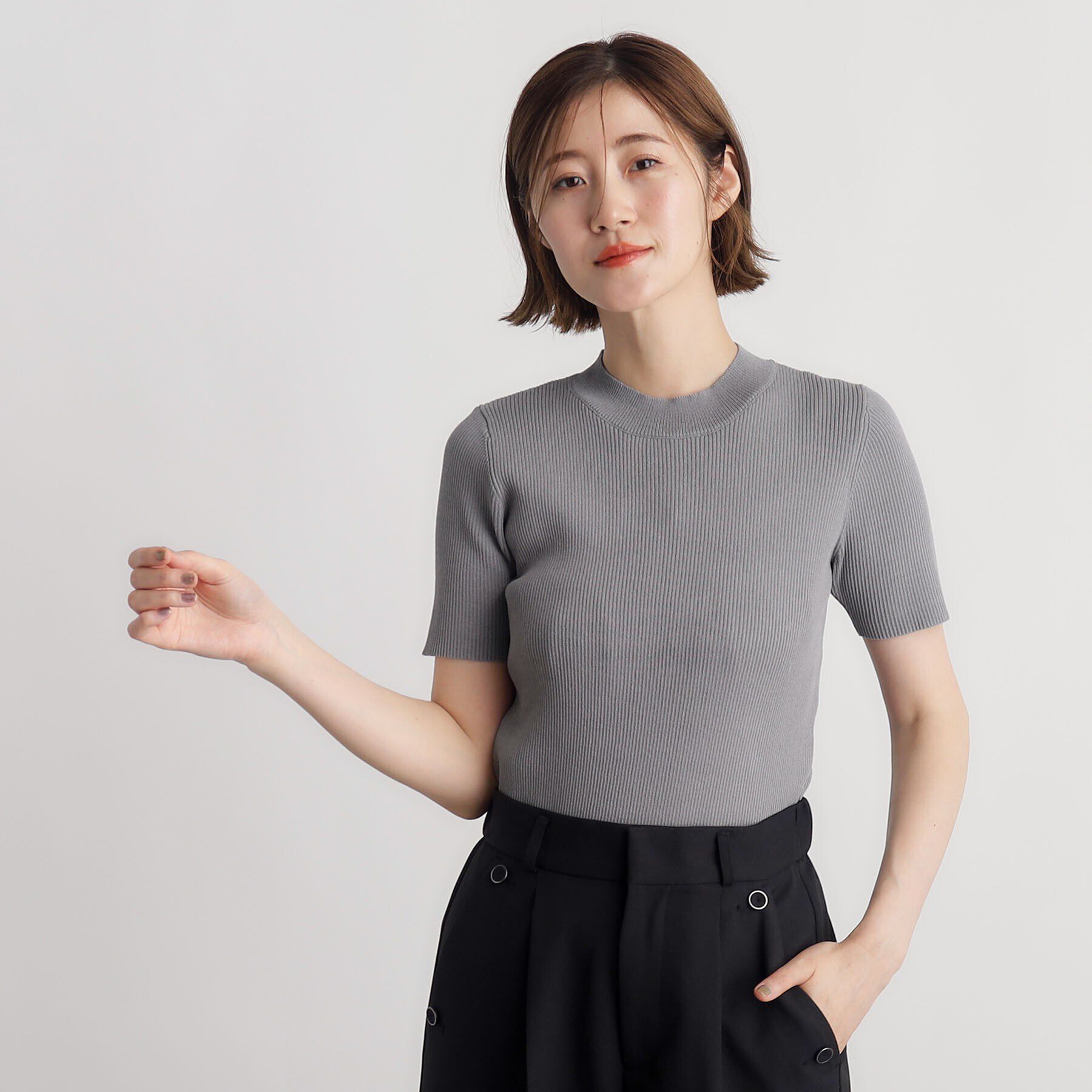 grove「チュールキャミ&times;リブニットセット」|その他|