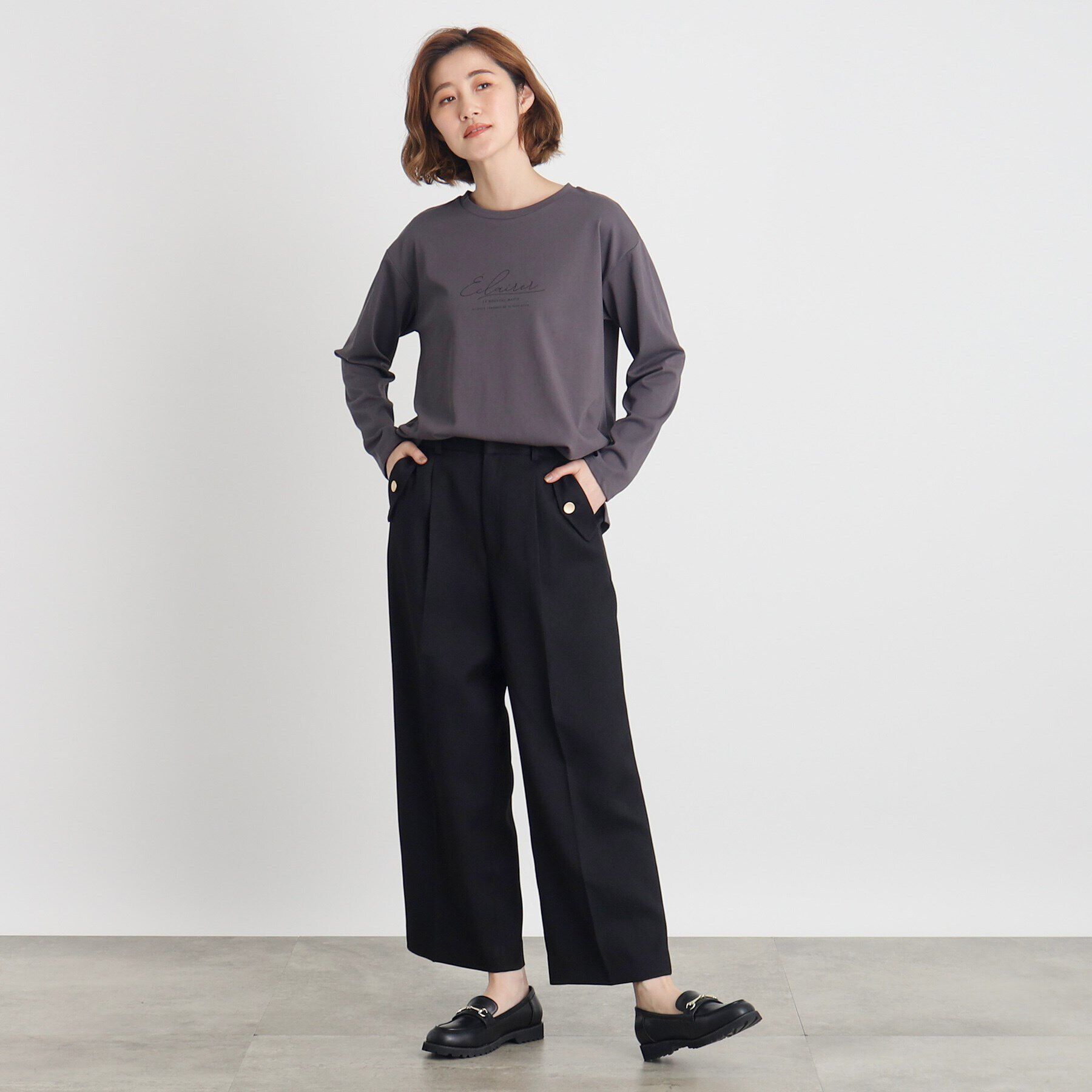 grove「フラップポケットワイドパンツ」|その他|