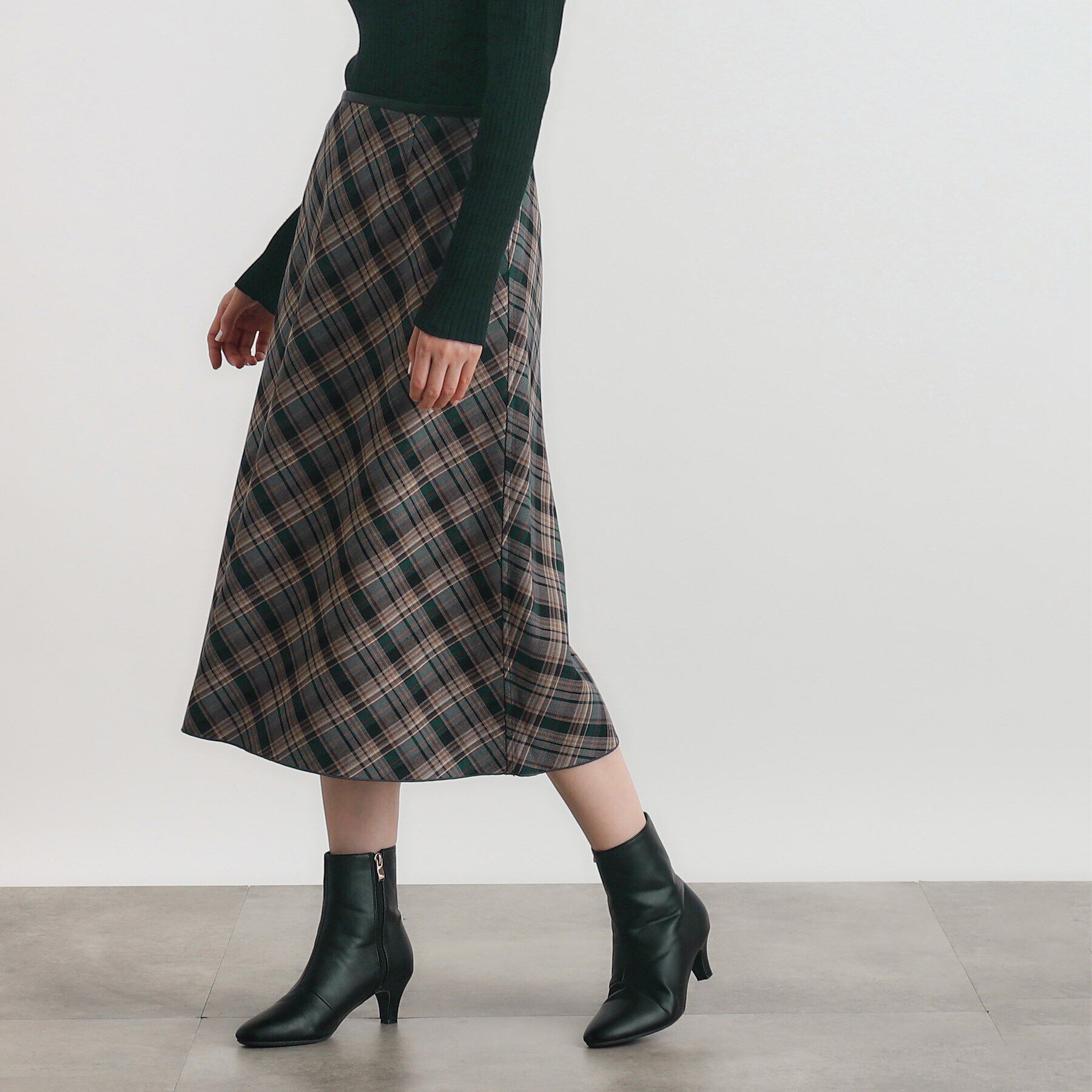 grove「リバーシブルフレアスカート」|スカート|