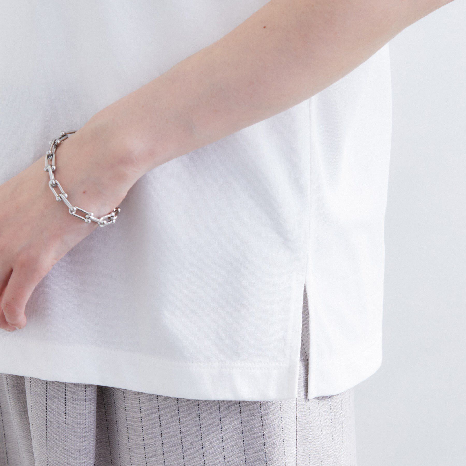 grove「【UVカット/ひんやり/二の腕カバー】タックドルマンプルオーバー」|Tシャツ・カットソー|