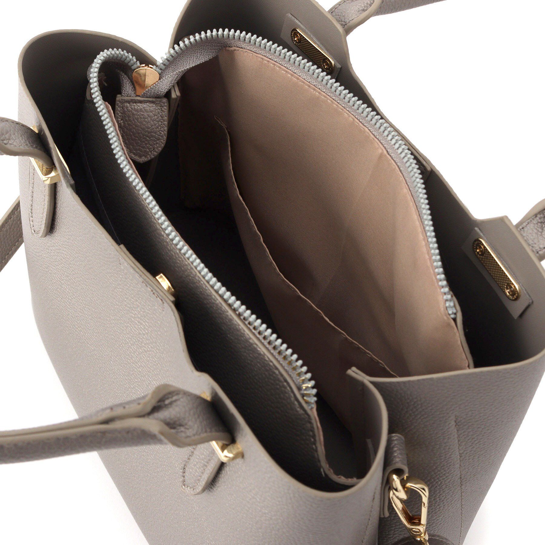 grove「【人間工学】あおりメタルバー2WAYトート」|トートバッグ|