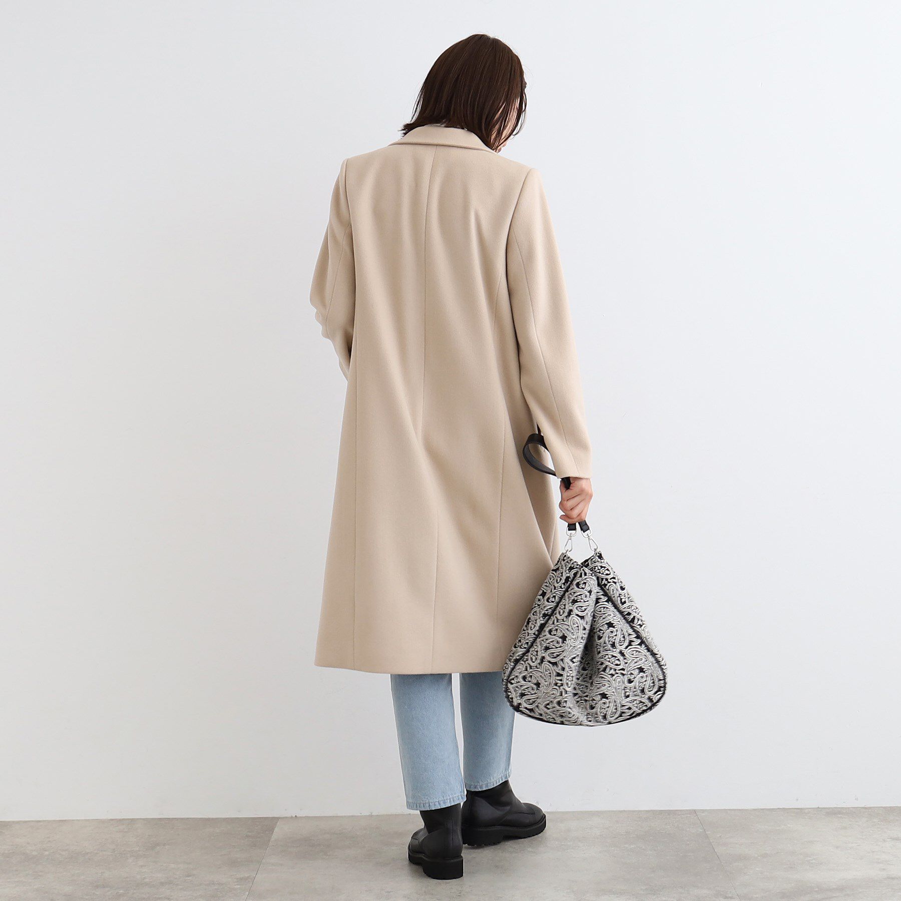 INDIVI「【定番人気！/名品コート/日本製】ウール100%チェスターコート」|チェスターコート|