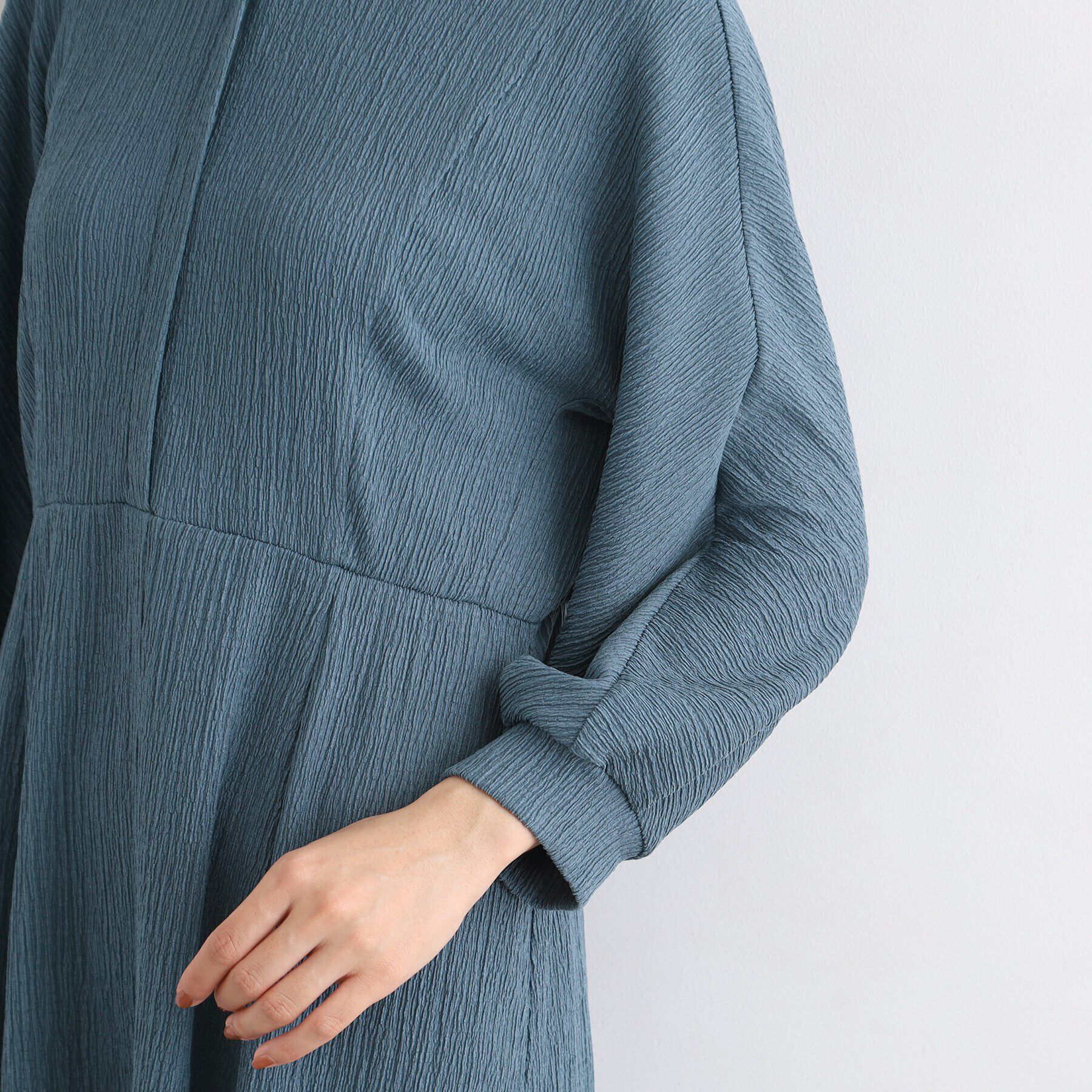 INDIVI「【洗える/UVケア/SETUP可能】ナローフレアワンピース」|ワンピース|