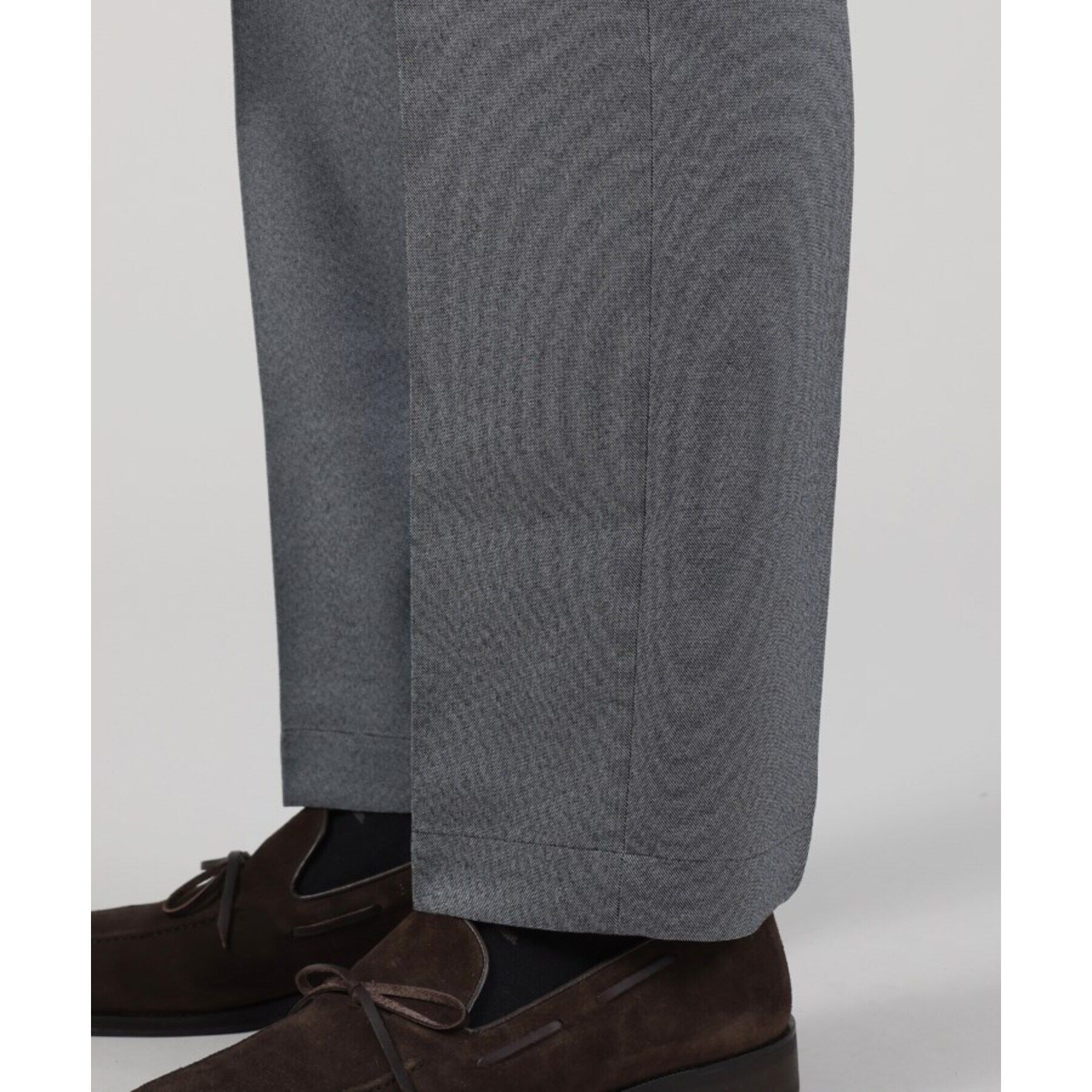 TAKEO KIKUCHI「【ONOFF/セットアップ対応】メランジ シャークスキン ストレッチ パンツ」|スーツ|