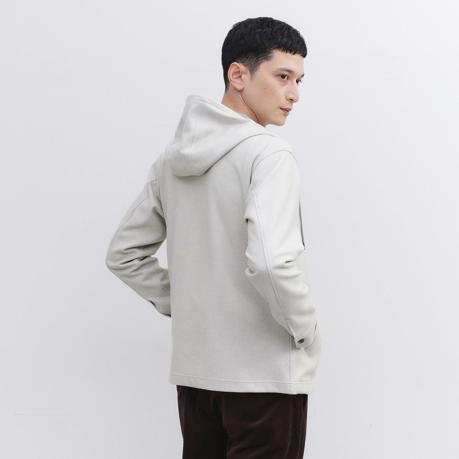 TAKEO KIKUCHI「【JUST ONE LAYER】ダウンファブリックZIPパーカー」|パーカー|