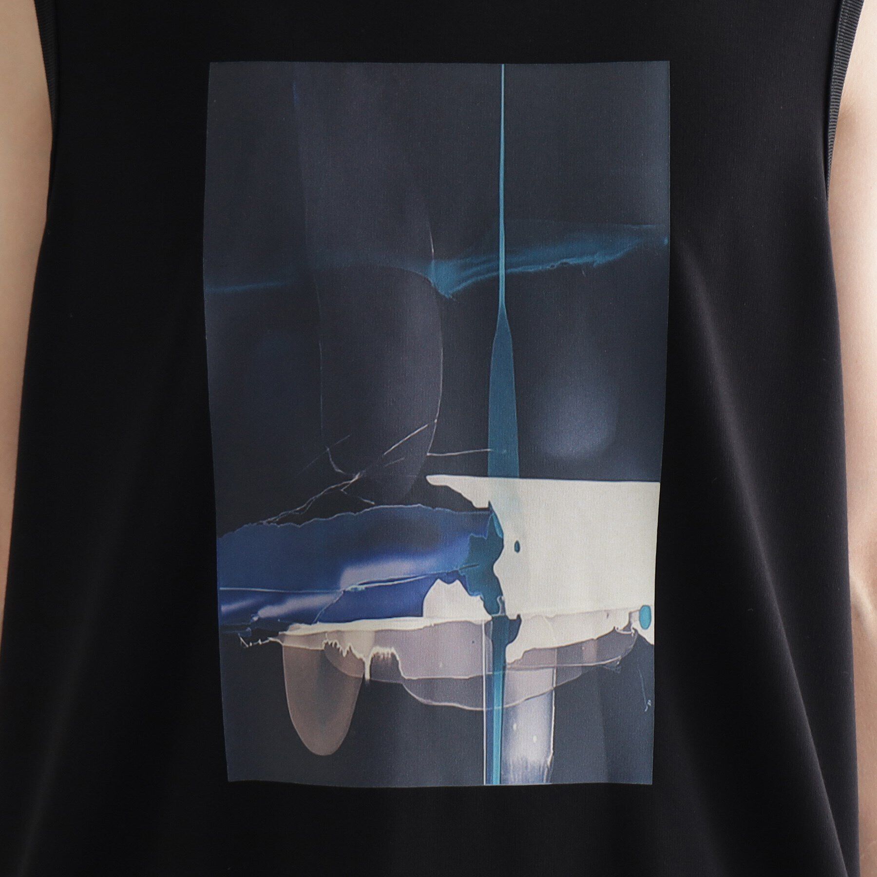 tk.TAKEO KIKUCHI「ウォーターグラフィックノースリーブ」|Tシャツ・カットソー|