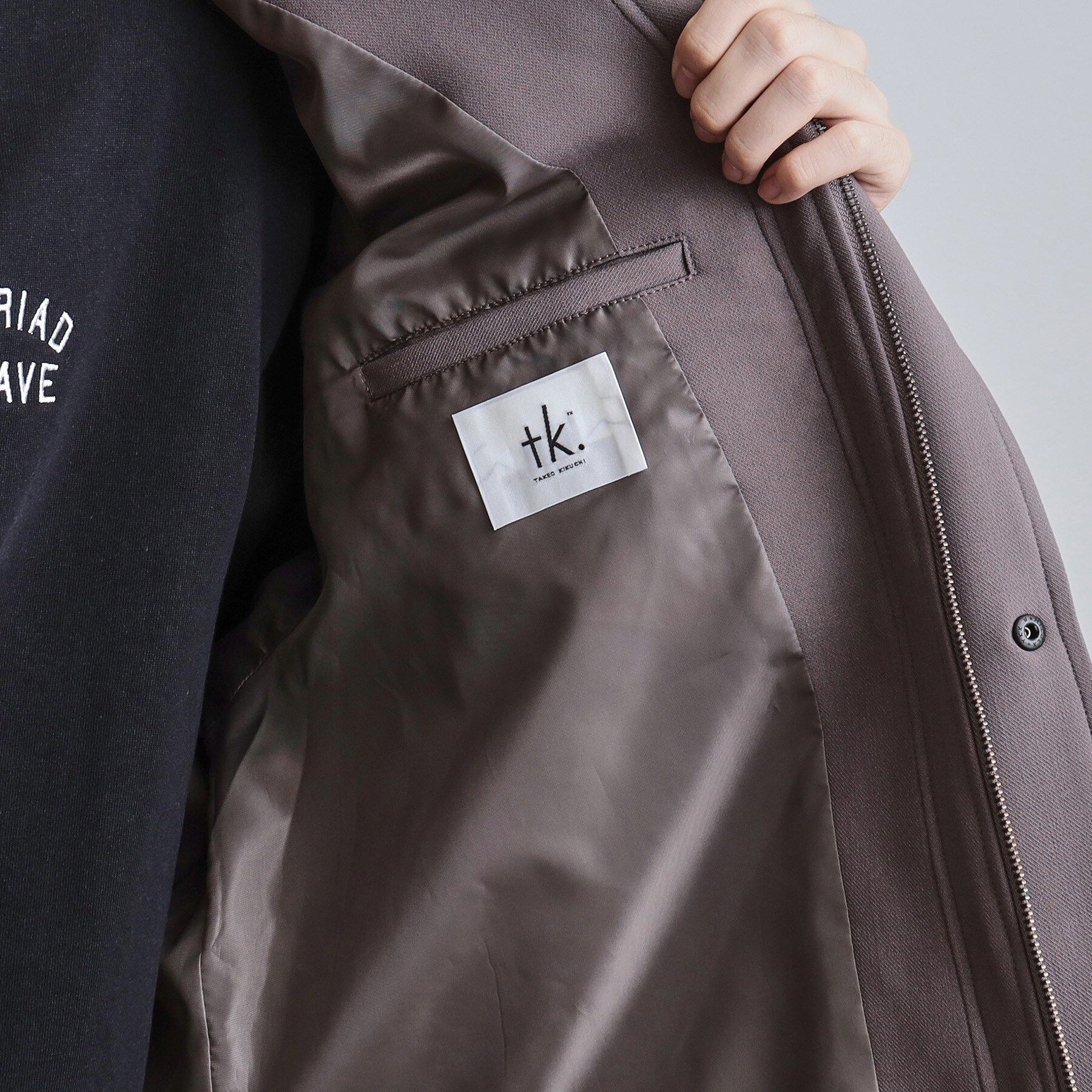 tk.TAKEO KIKUCHI「フライトジャケット」|ブルゾン・スタジャン|