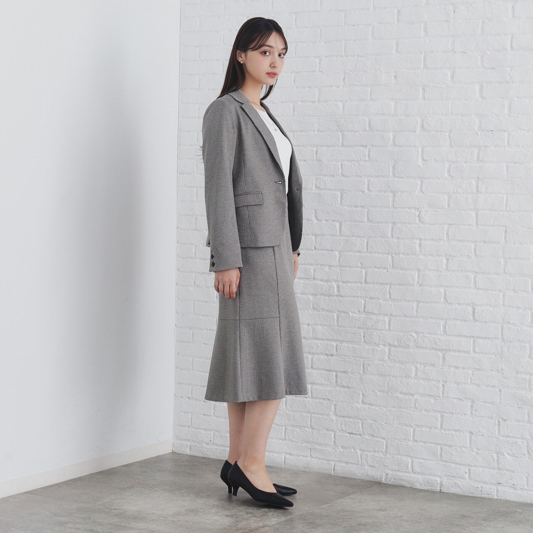 index「《5色展開/S-LLサイズ》ストレッチマーメイドスカート/セットアップ対応【洗濯機洗い可/イージーケ」|スカート|