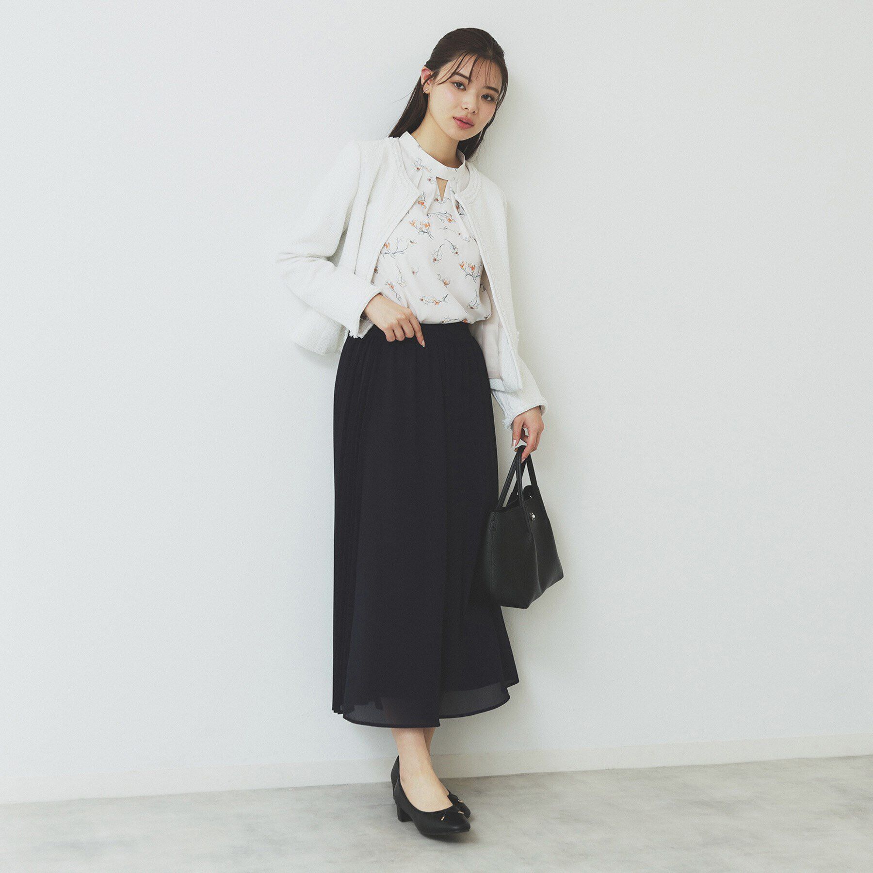 index「サイドプリーツフレアパンツ【洗濯機洗い可】」|その他|