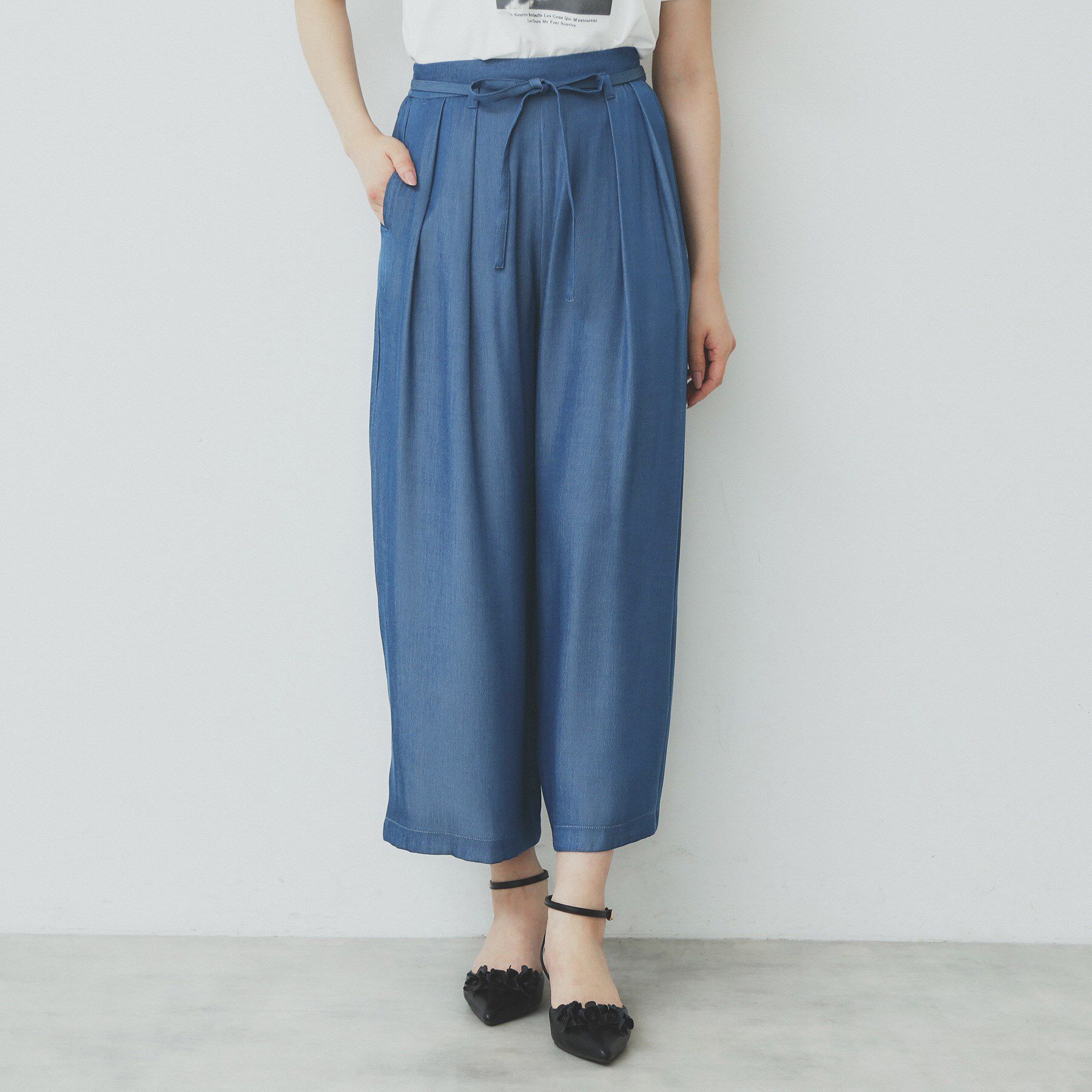 index「シャンブレータックスカーチョ【接触冷感/洗濯機洗い可】」|その他|