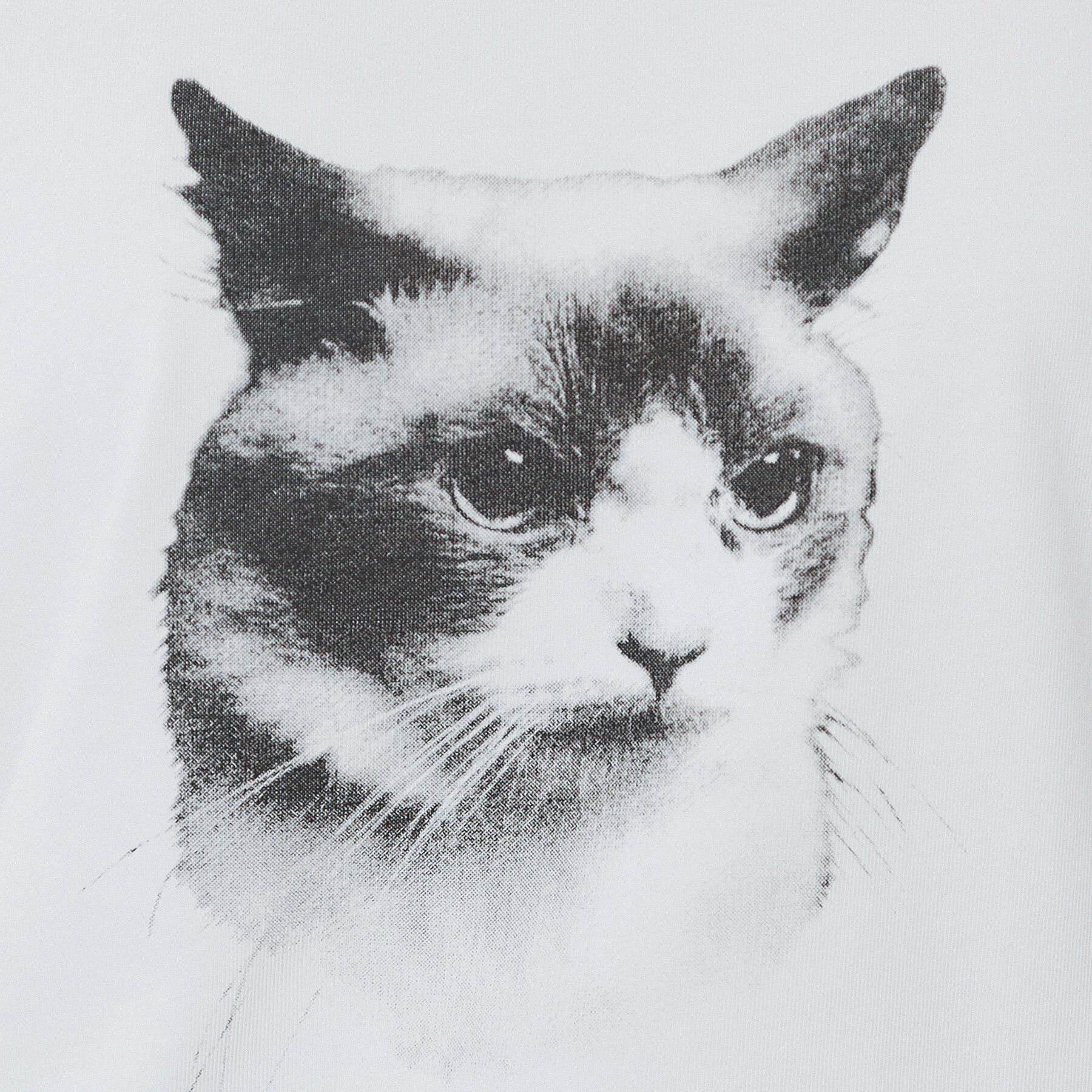 index「ねこプリントTシャツ【洗濯機洗い可】」|Tシャツ・カットソー|