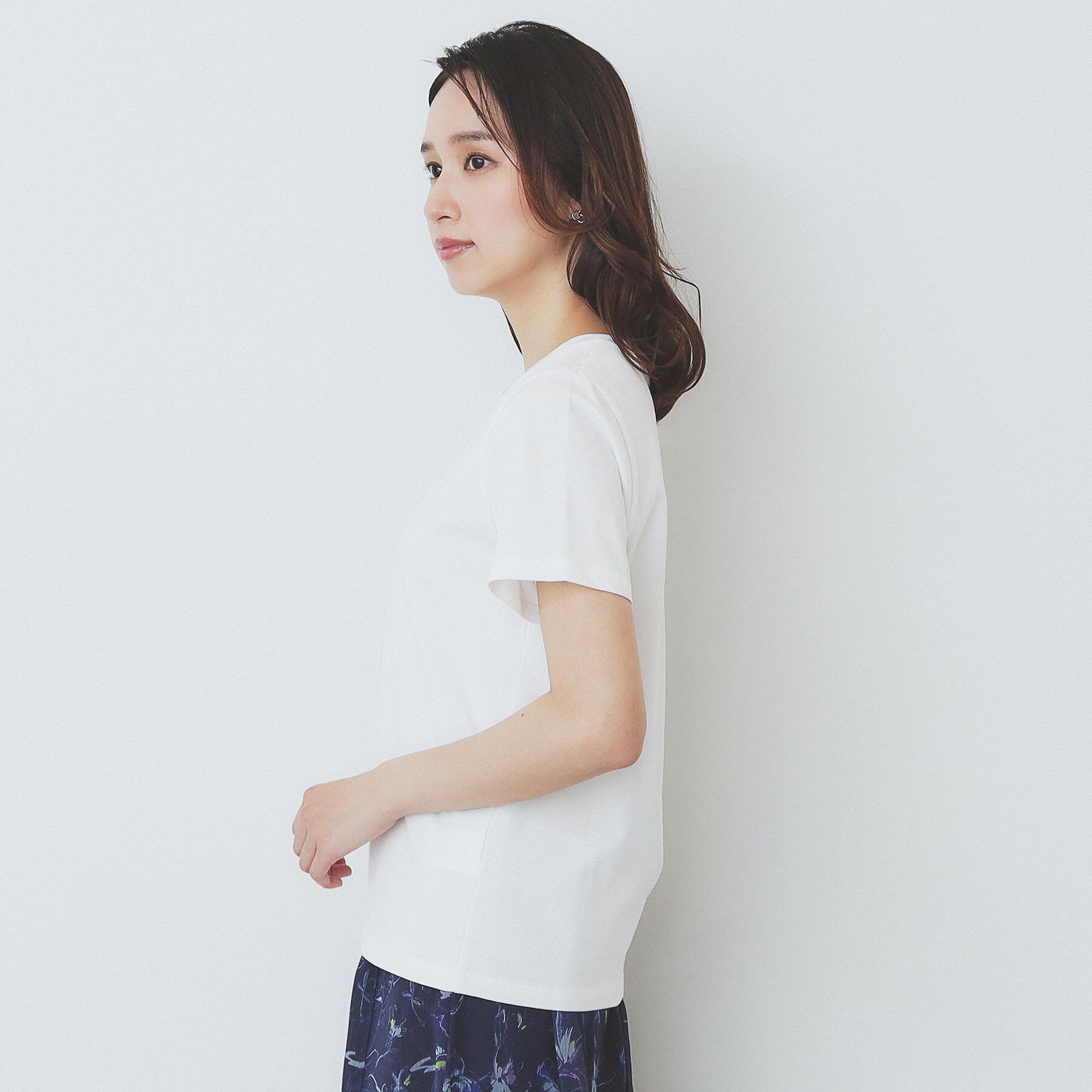 index「ねこプリントTシャツ【洗濯機洗い可】」|Tシャツ・カットソー|