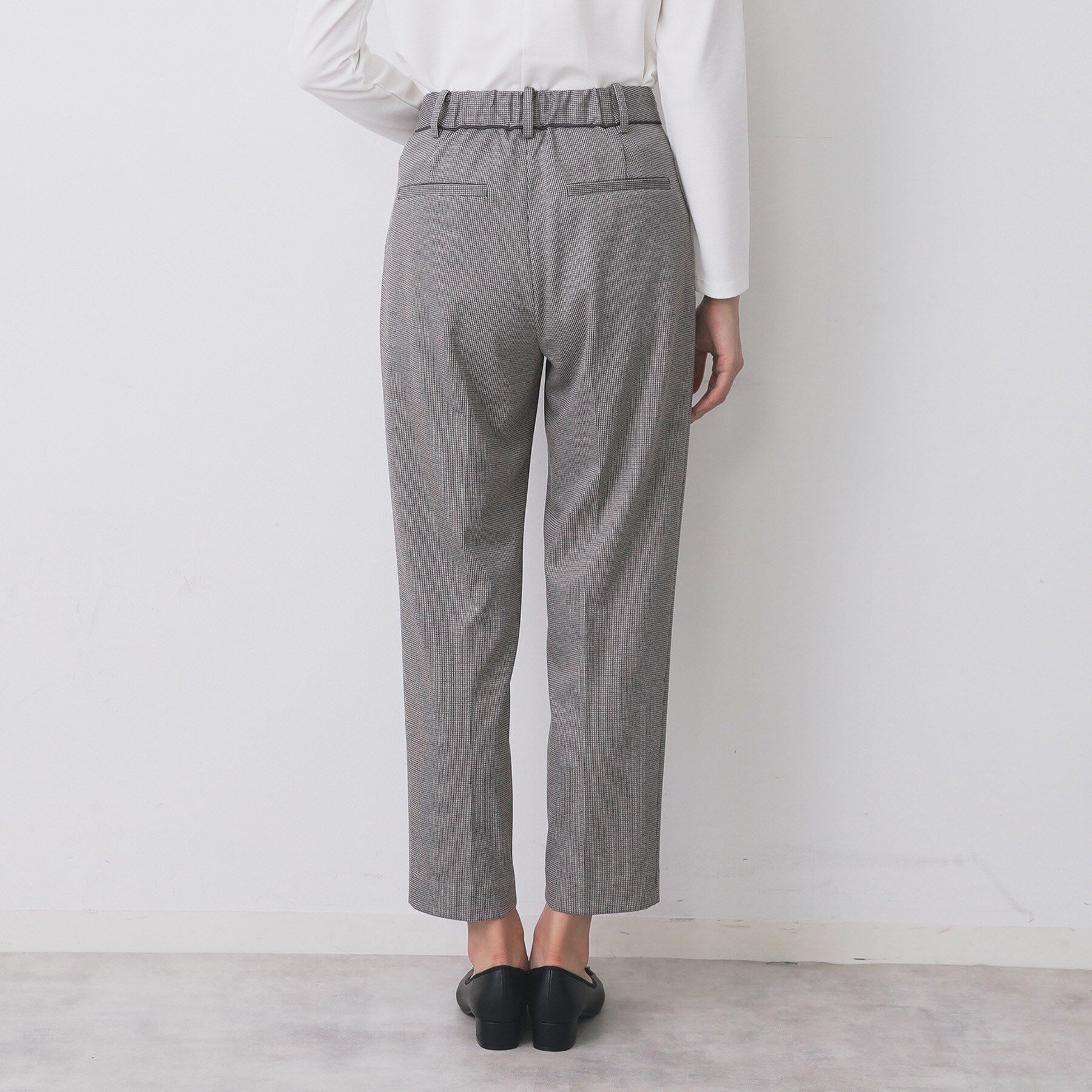 index「《丈が選べる》ストレッチテーパードパンツ/セットアップ対応【洗濯機OK/イージーアイロン】」|その他|