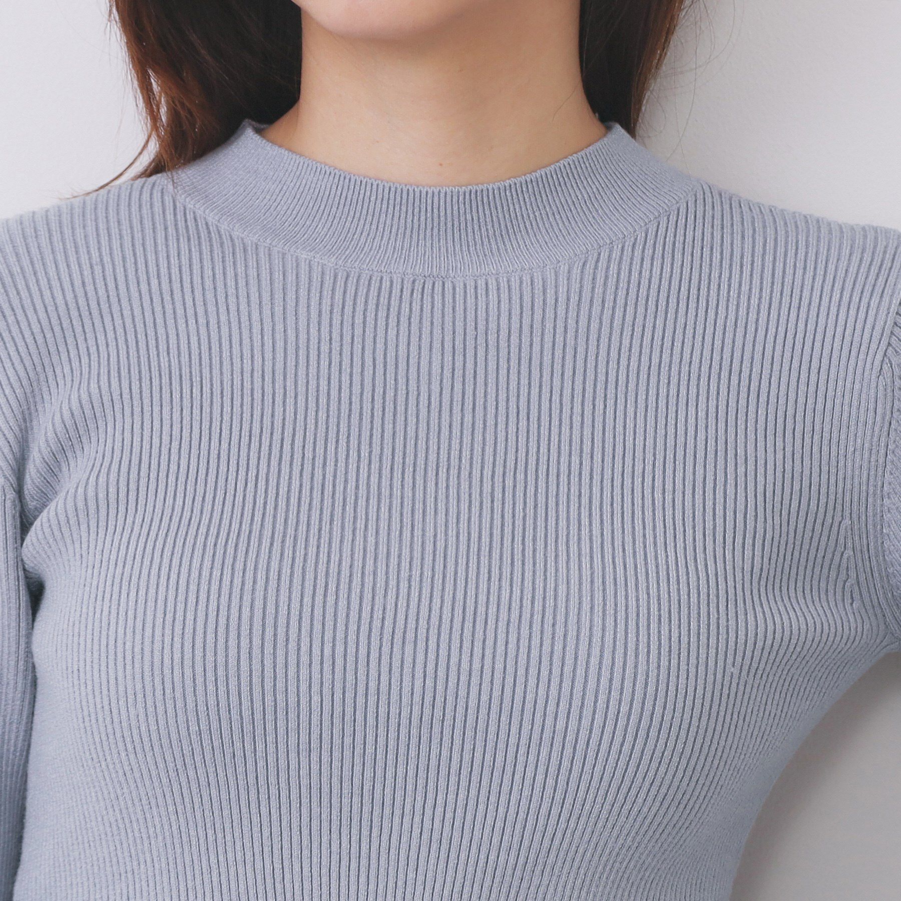 index「ペプラムチュールレイヤードニット【洗濯機OK】」|ニット・セーター|