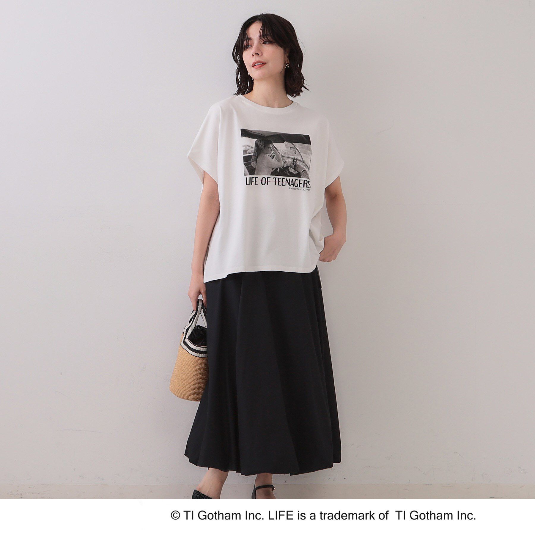 OPAQUE.CLIP「【LIFE（ライフ）】フォトTシャツ」|Tシャツ・カットソー|