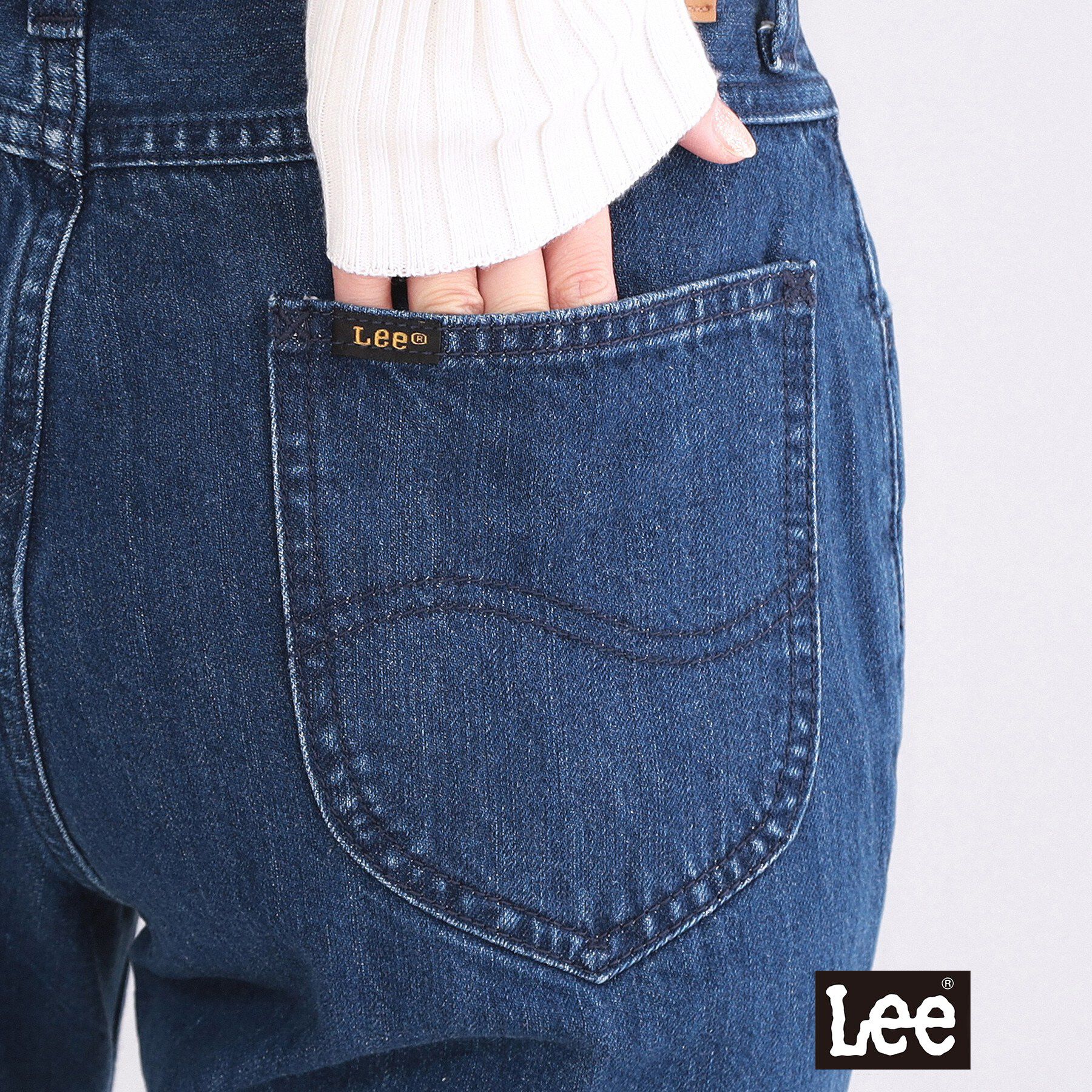 OPAQUE.CLIP「【Lee別注】フレアデニムパンツ」|デニム|