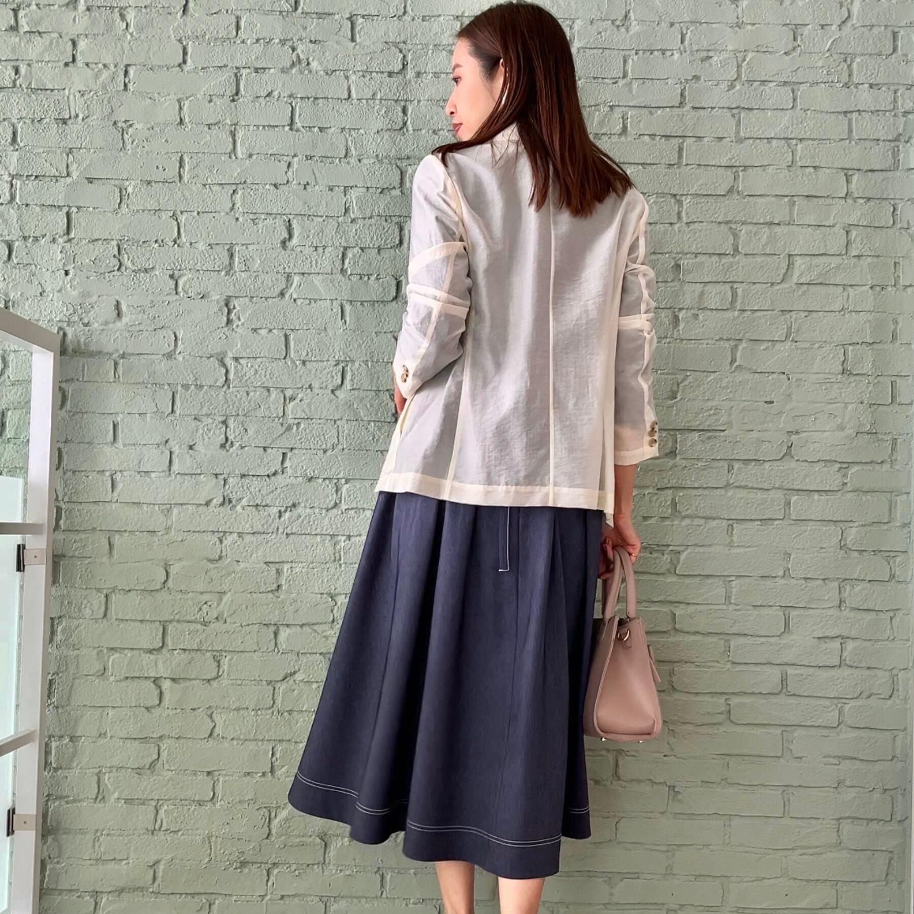 Couture broach「【オシャレな透け感・通勤】シアージャケット」|テーラードジャケット|