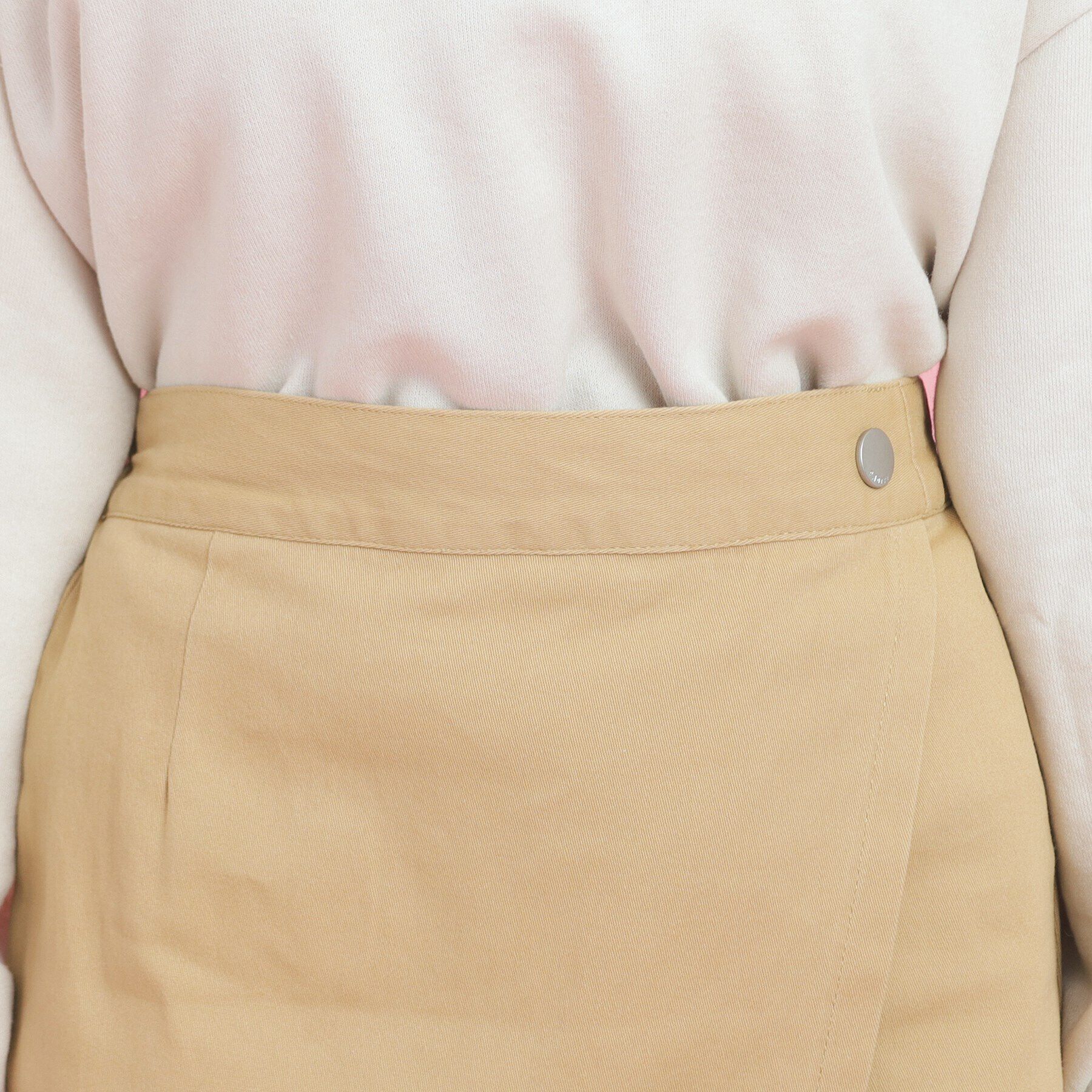 PINK-latte「【着回し力◎】ラップショートパンツ」|キュロット|