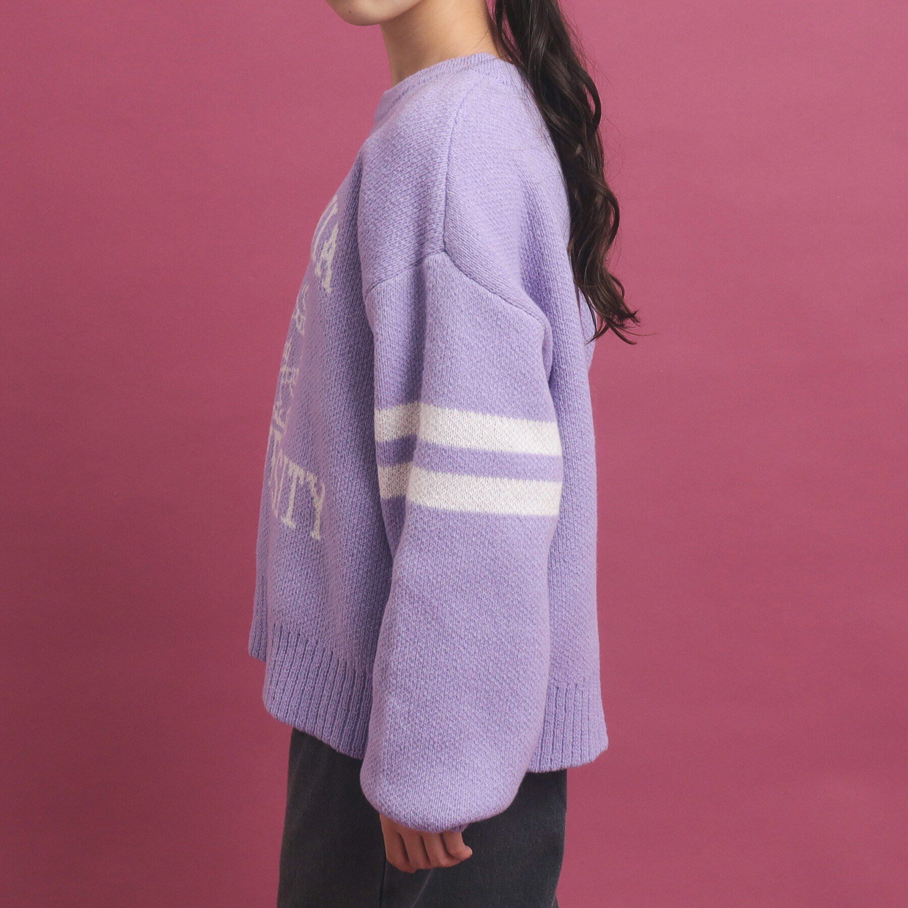 PINK-latte「冬に着たい！ジャカード編モヘヤ調アソートニット」|ニット・セーター|