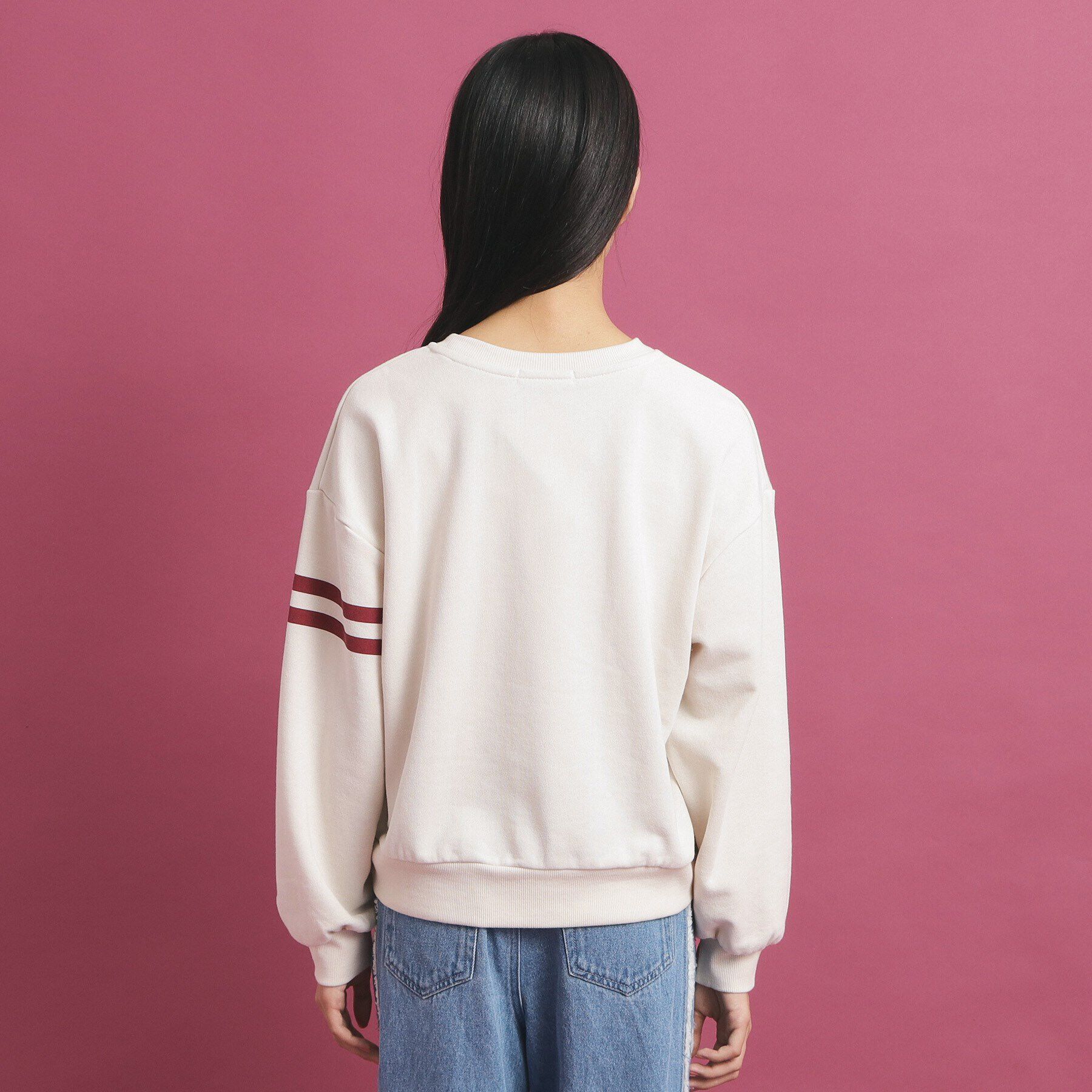 PINK-latte「ナンバリングデザインプルオーバー」|Tシャツ・カットソー|