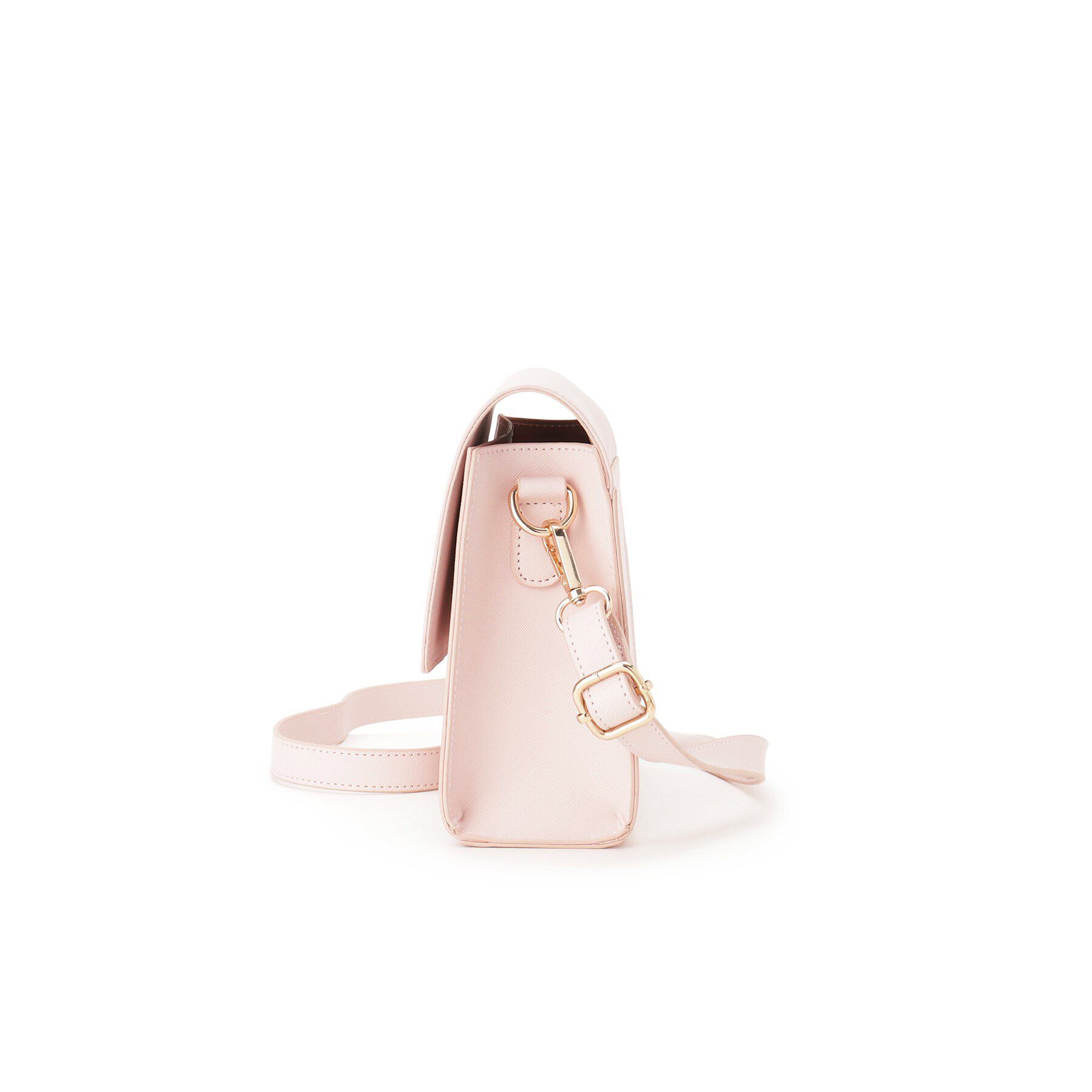 PINK-latte「リボンチャーム付きPUショルダー」|ショルダー・メッセンジャー|