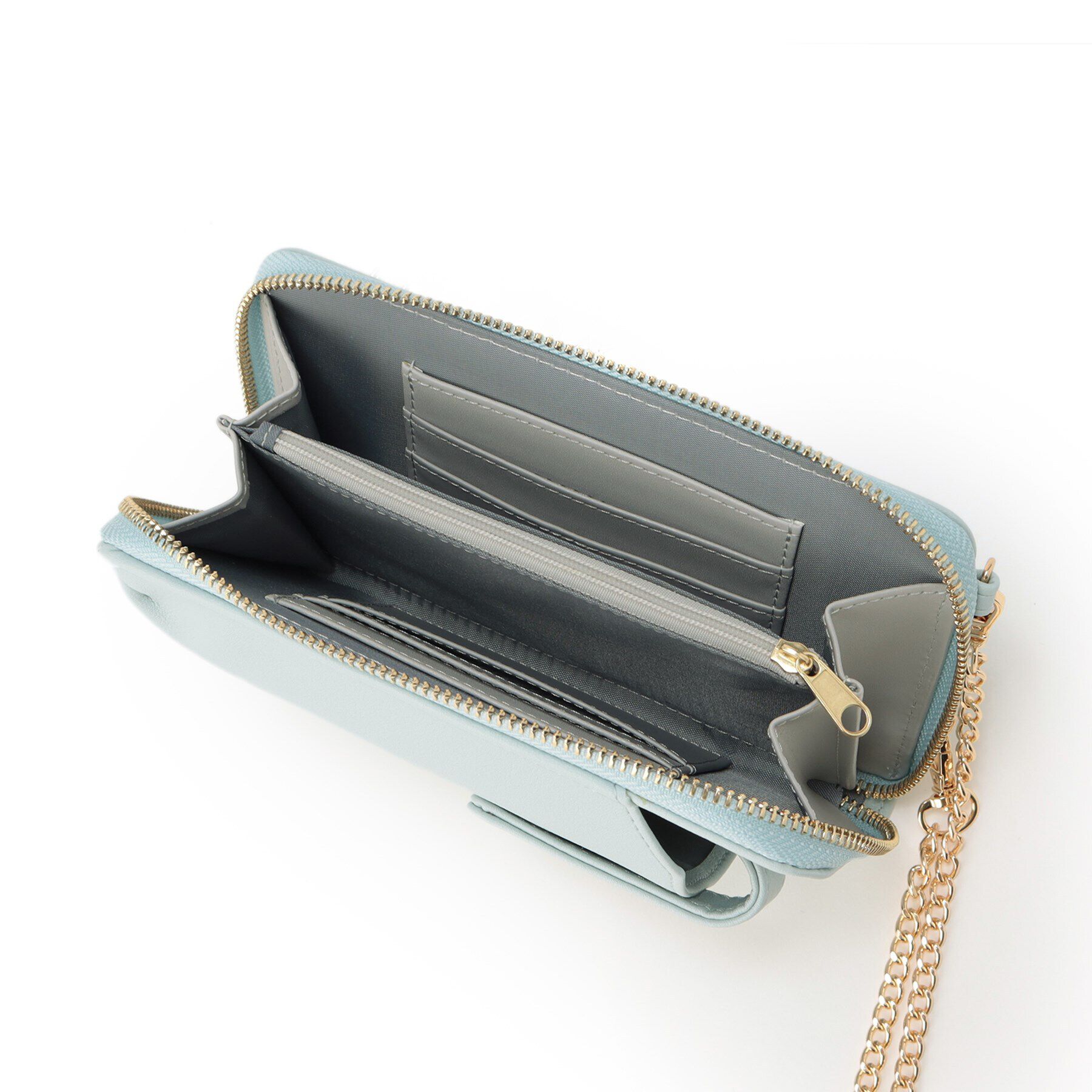 PINK-latte「チェーン付き長財布」|財布|